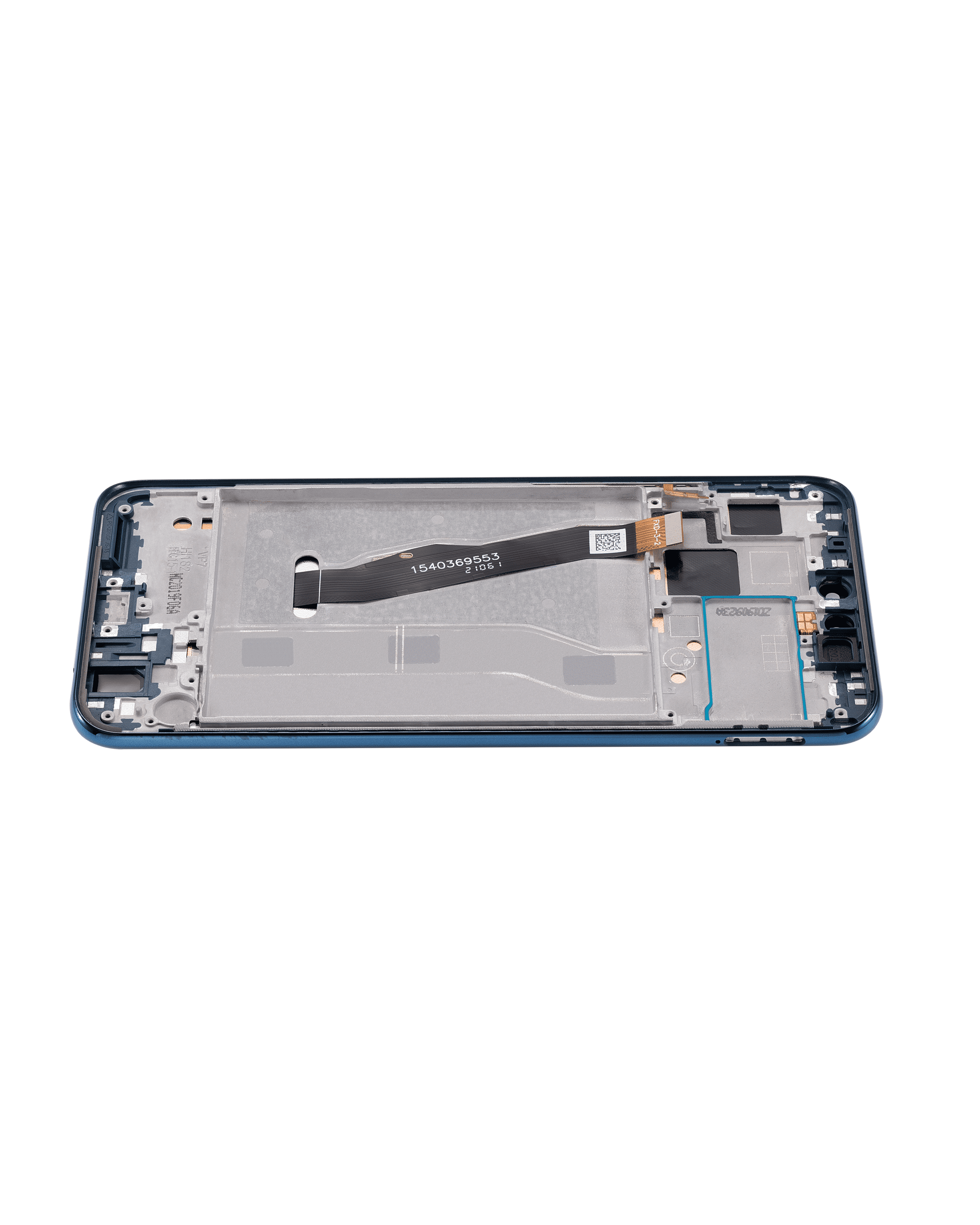 LCD-Display mit Rahmen für Huawei Y9 (2019) (Refurbished) (Sapphire Blue)