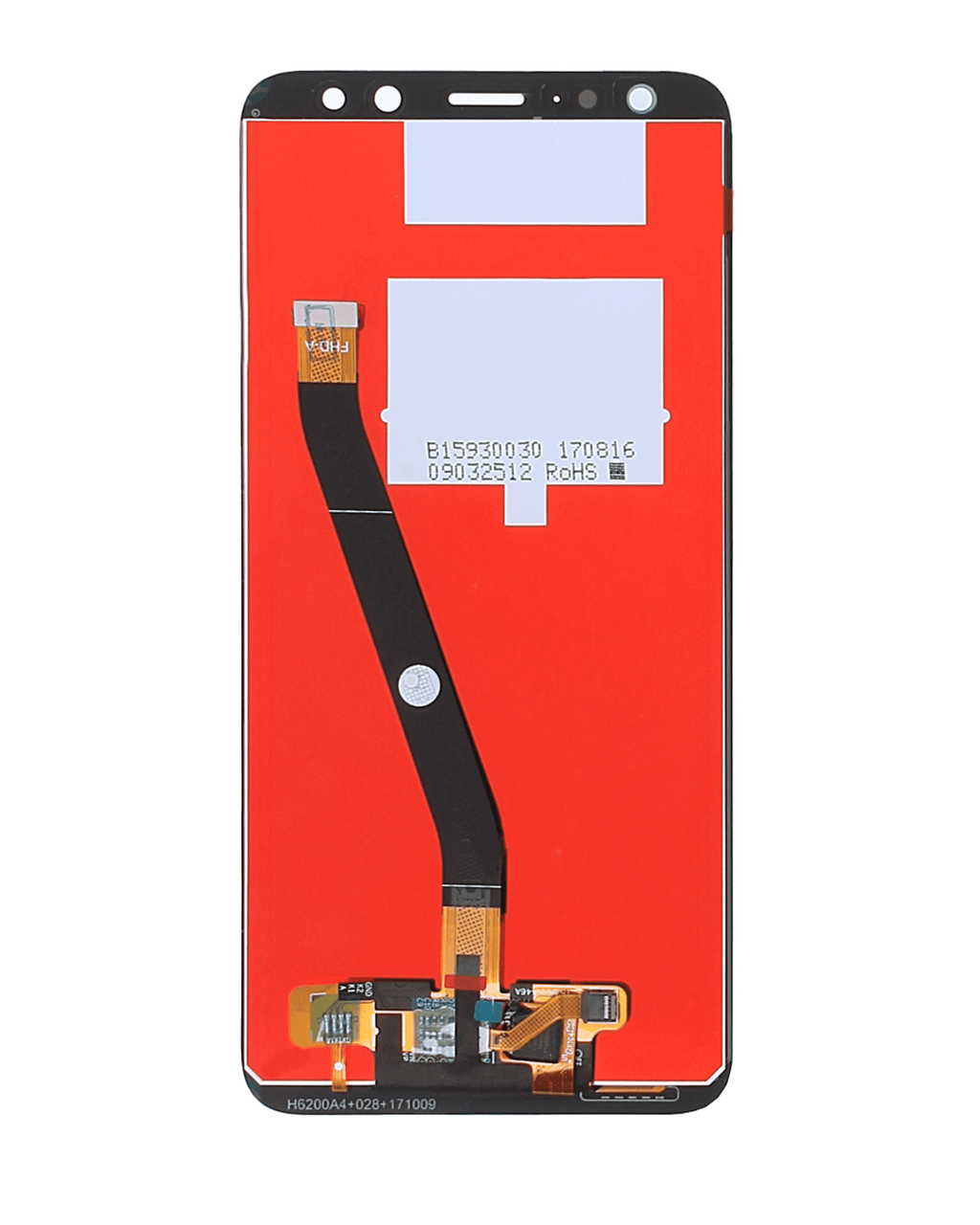 LCD-Display ohne Rahmen für Huawei Mate 10 Lite (Refurbished) (Schwarz)