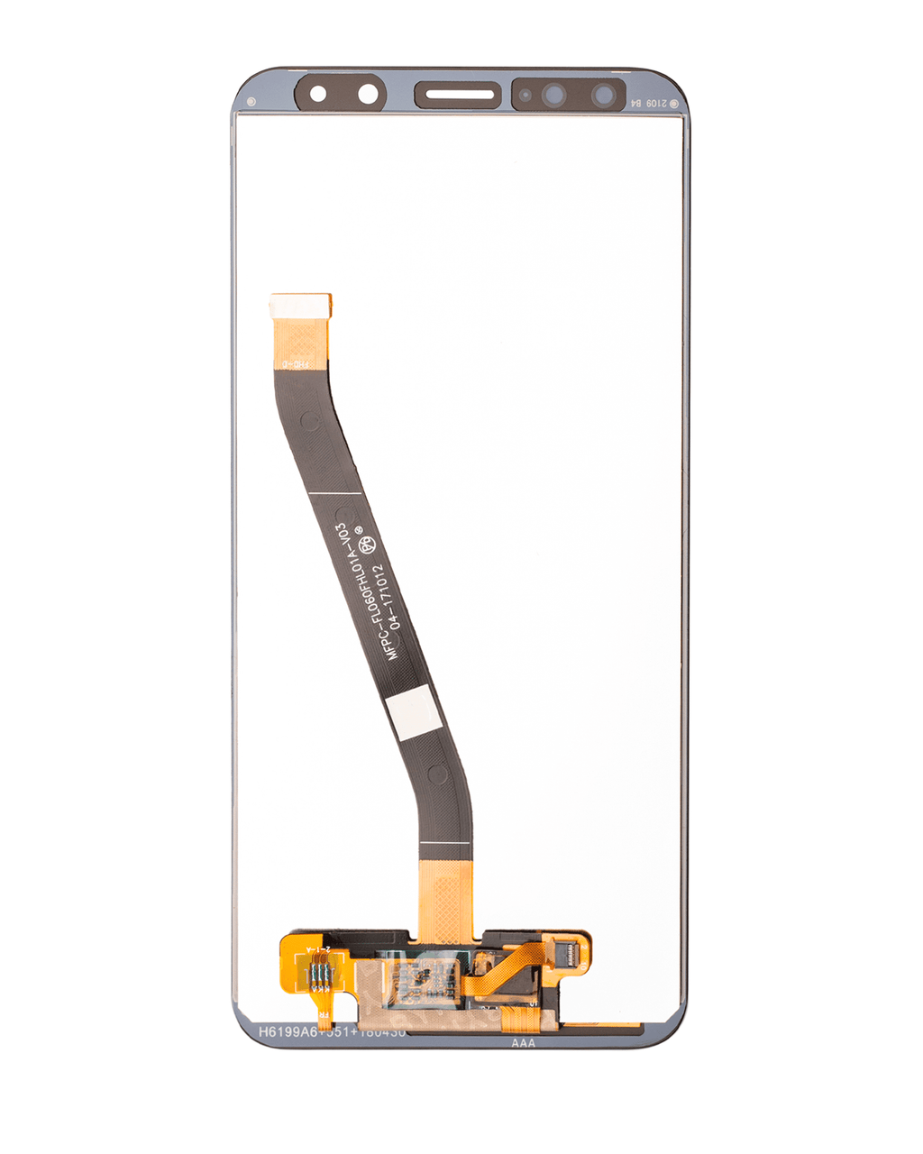 LCD-Display ohne Rahmen für Huawei Mate 10 Lite (Refurbished) (Schwarz)
