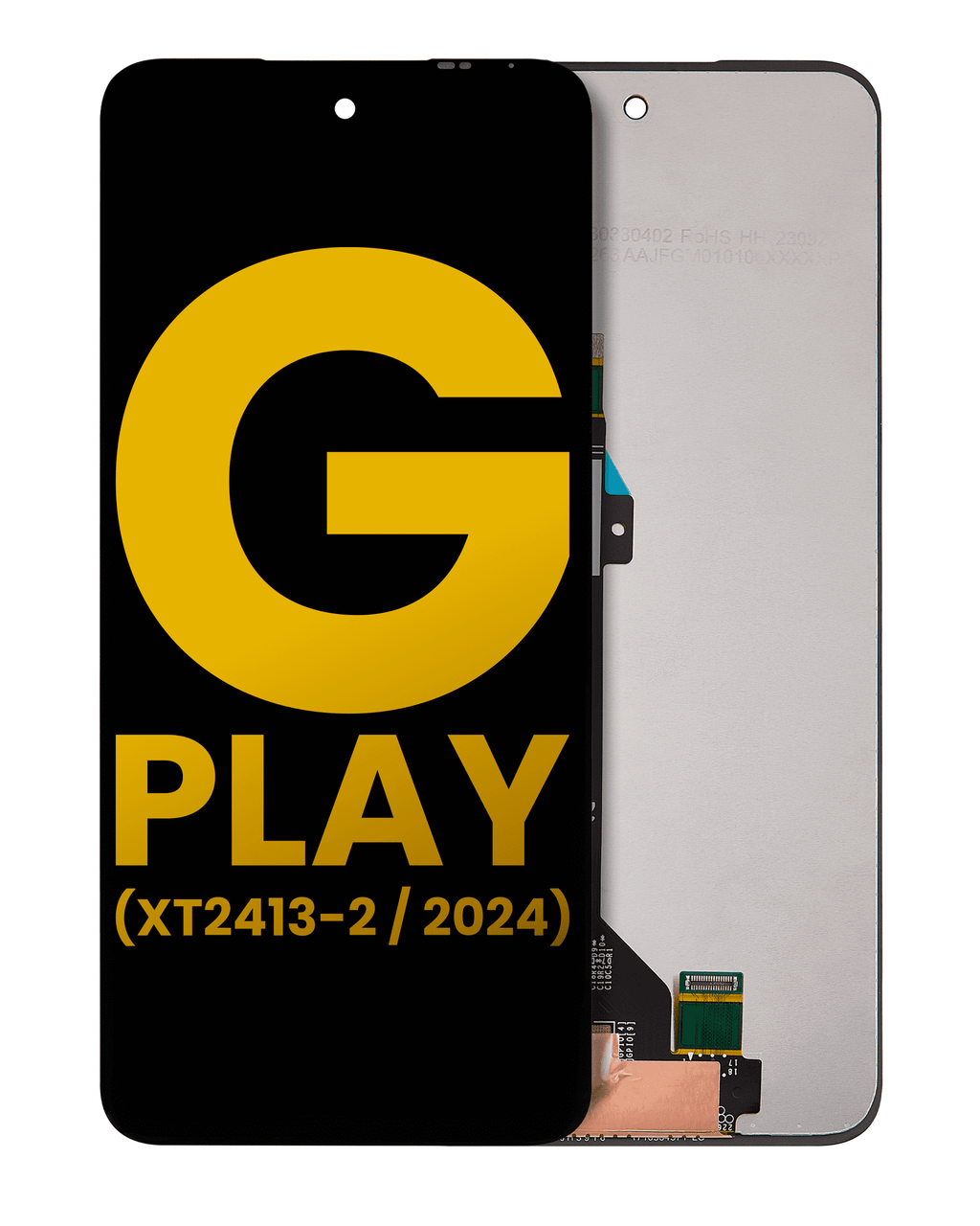 Display ohne Rahmen für Motorola Moto G Play (Refurbished)