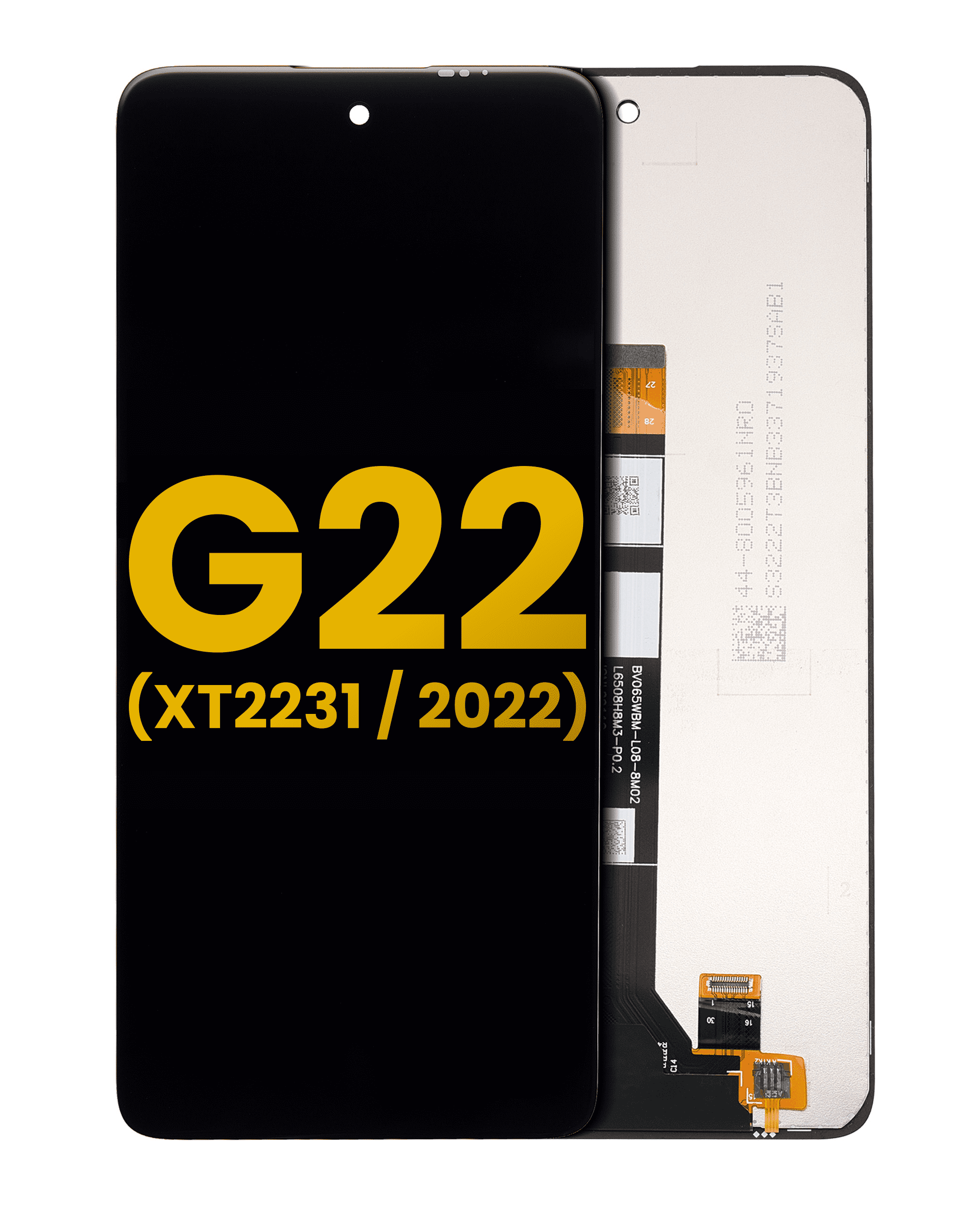 LCD Display without Frame for Motorola Moto G22 (XT2231 / 2022) (Refurbished) (All Colors)