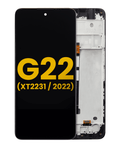 LCD Display with Frame for Motorola Moto G22 (XT2231 / 2022) (Refurbished) (All Colors)