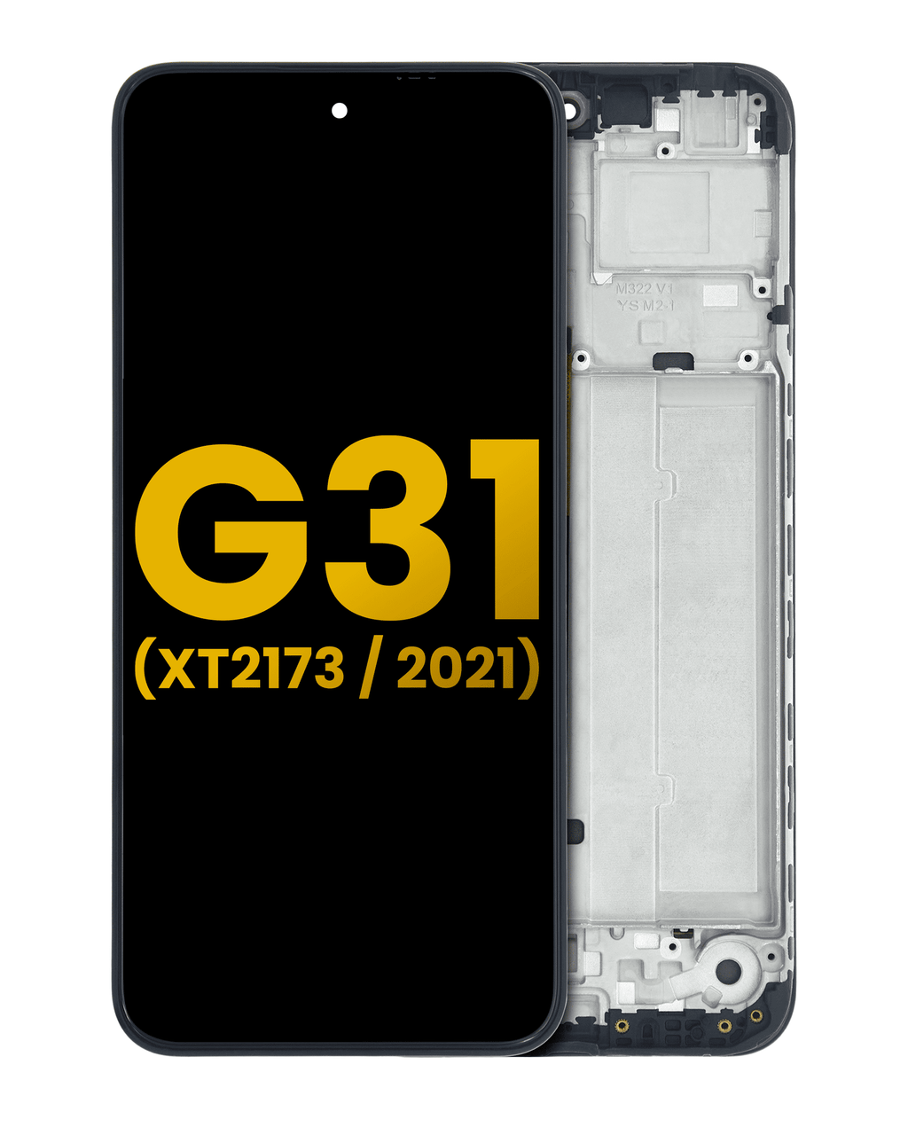OLED-Display mit Rahmen Motorola Moto G31 Refurbished