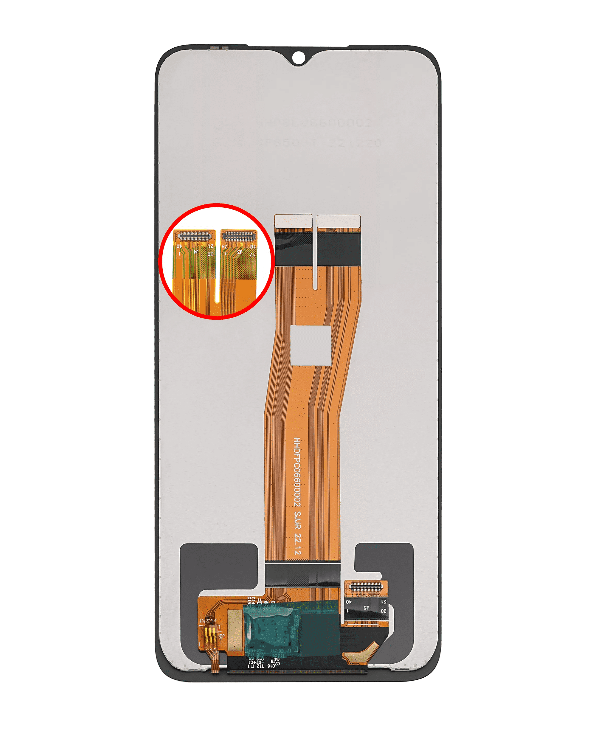 LCD-Display ohne Rahmen für Nokia G400 (Refurbished) (Alle Farben)