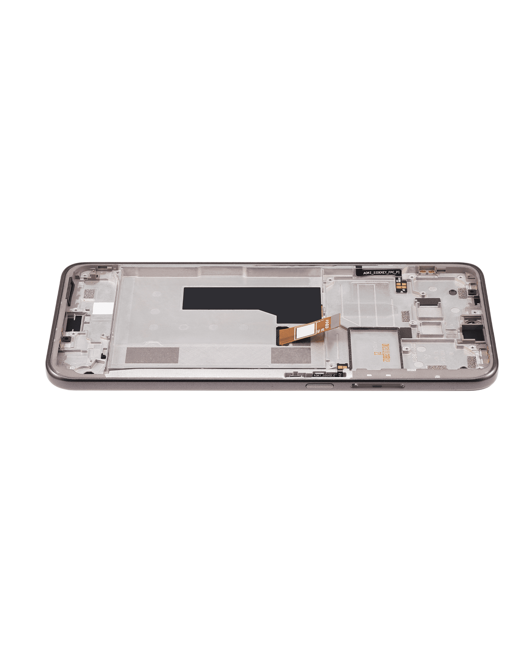 LCD-Display mit Rahmen für Nokia G300 (Refurbished) (Meteor Grey)