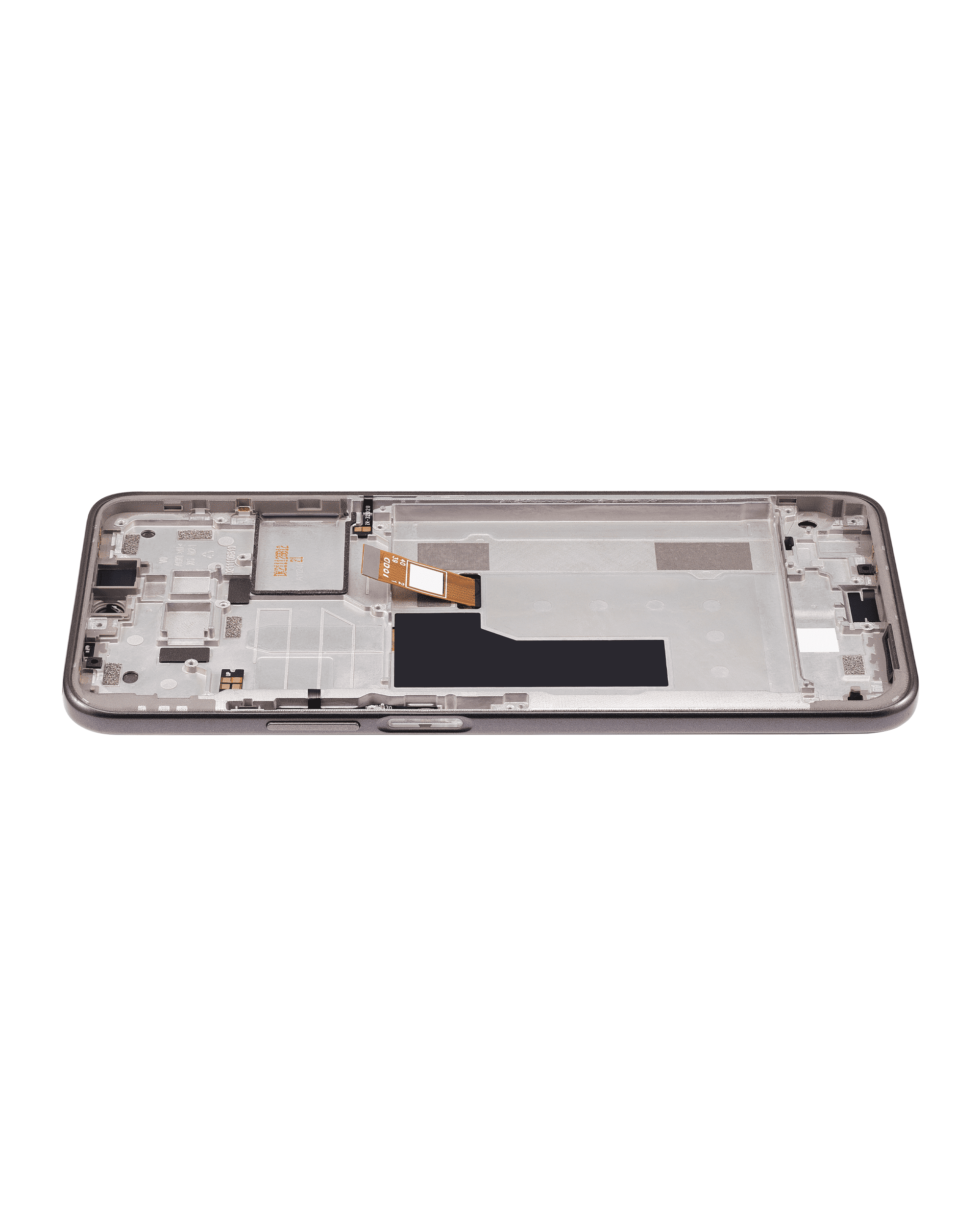 LCD-Display mit Rahmen für Nokia G300 (Refurbished) (Meteor Grey)