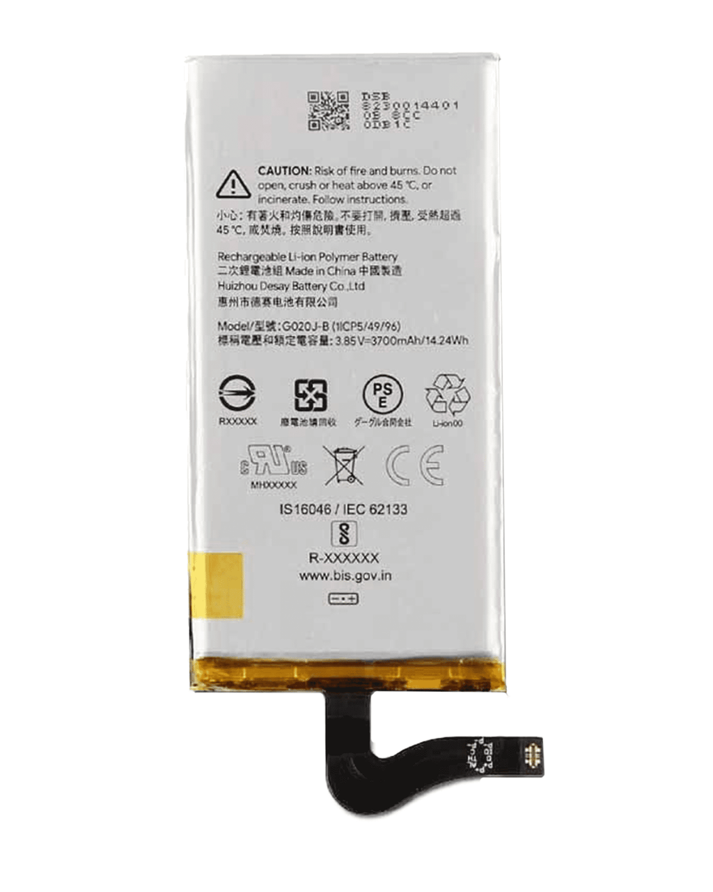 Replacement Battery for Google Pixel 4 XL (G020J-B) (Original OEM)