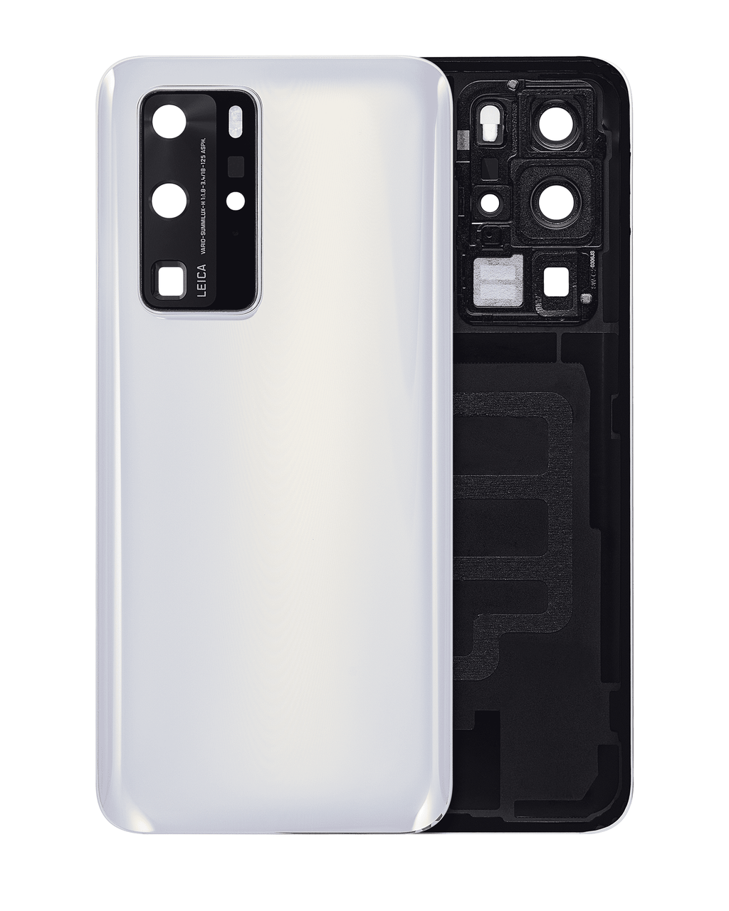 Back cover with camera lens for Huawei P40 Pro (Ice White)