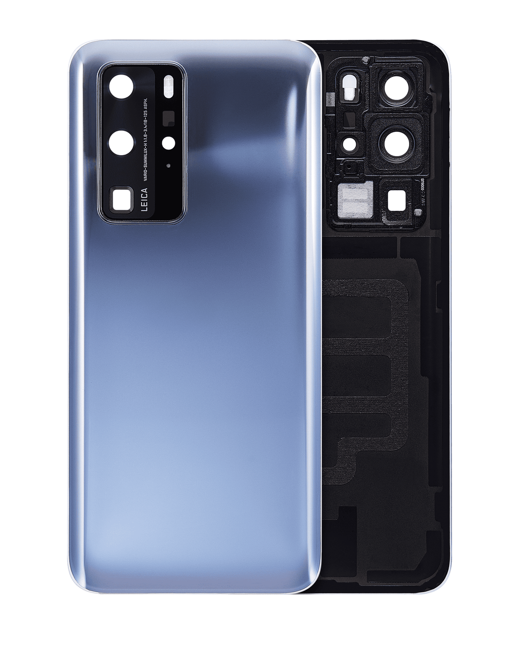 Back Cover with Camera Lens for Huawei P40 Pro (Mirror Silver)