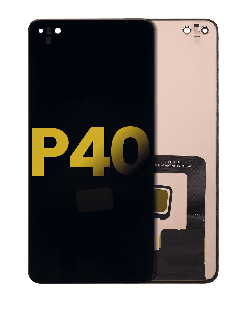 OLED Display Assembly without Frame for Huawei P40 (Refurbished) (all colors)