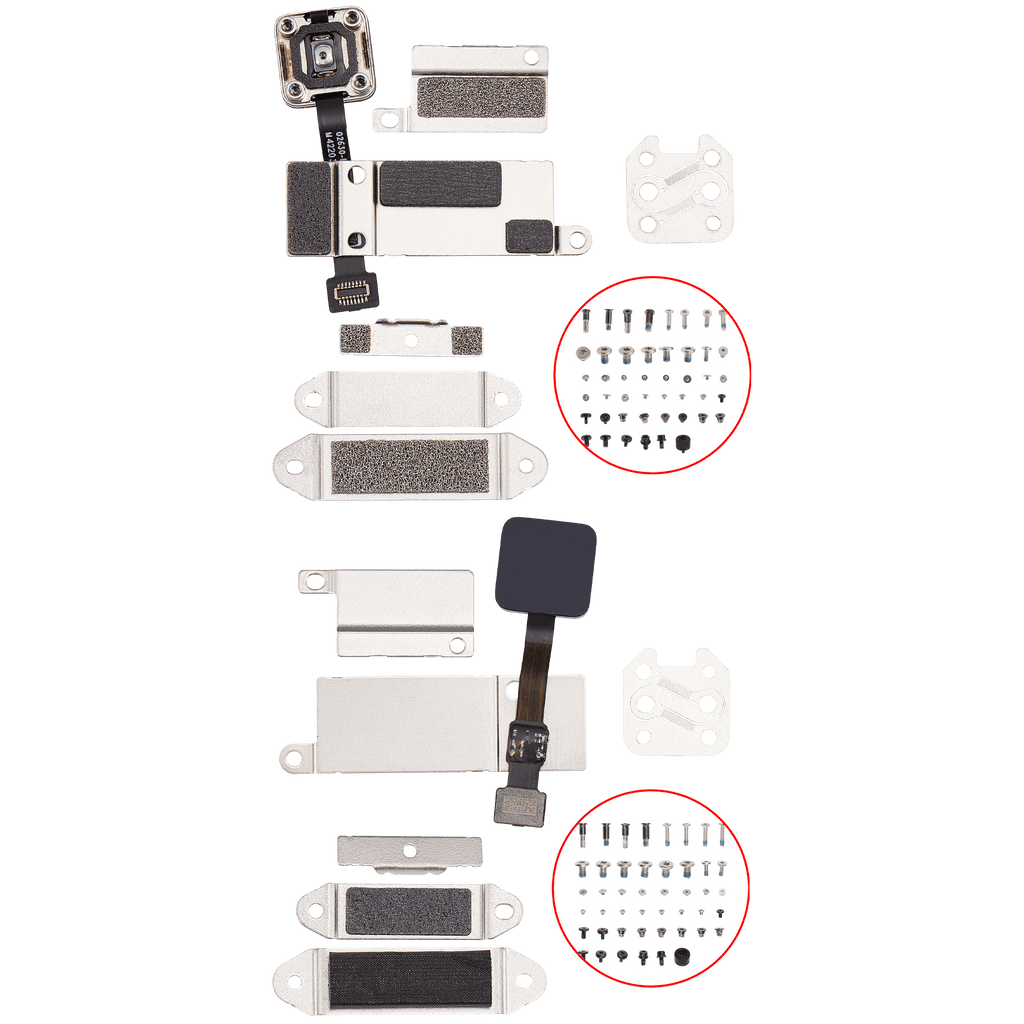 Complete Set of Small Metal Brackets and Screws for MacBook Air 13" A2179 (2020) / A2337 (2020)