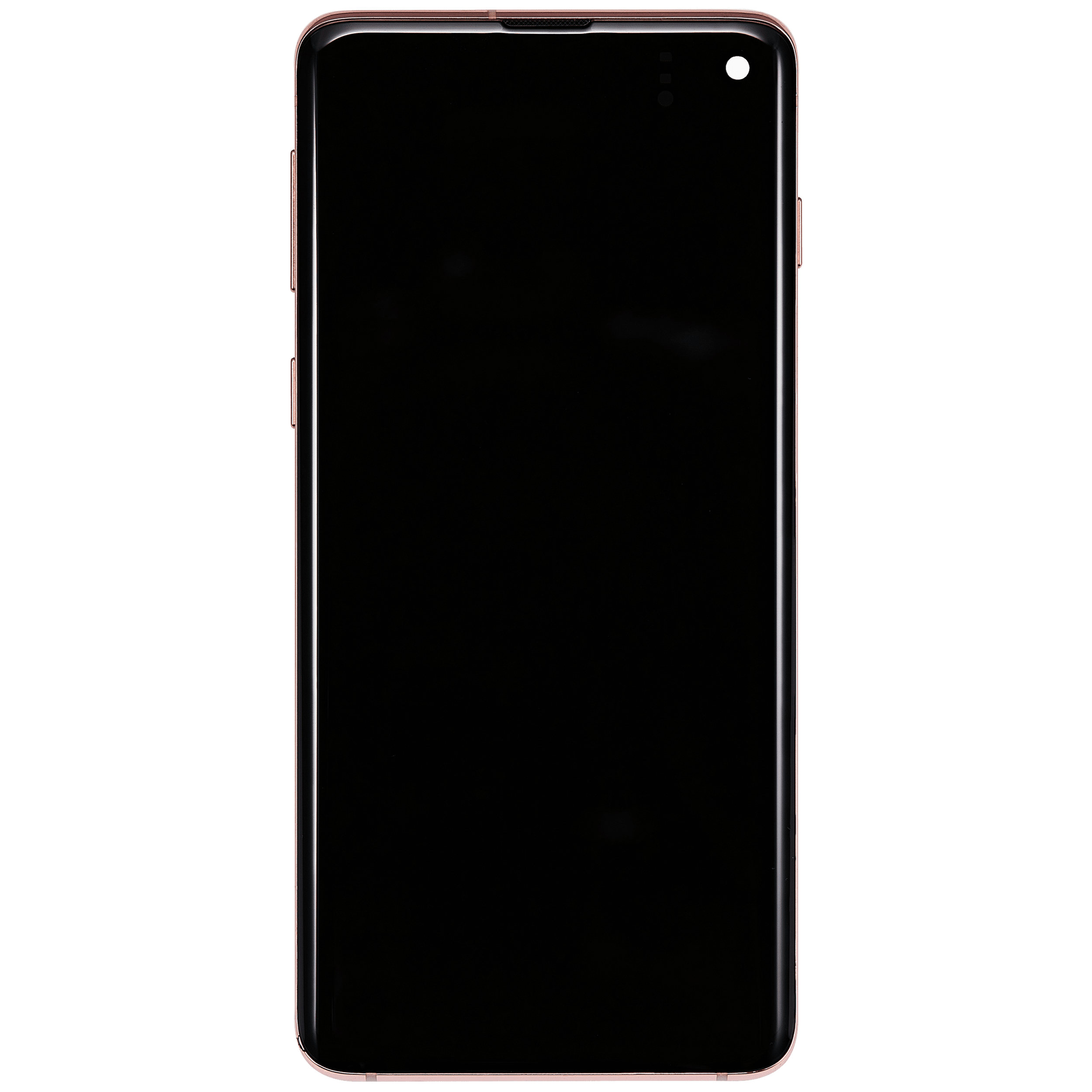 OLED Display with Frame for Samsung Galaxy S10 (Refurbished) (Flamingo Pink)