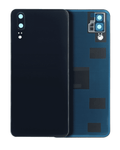 Backcover-Glas mit Kameralinse für Huawei P20 (Schwarz)
