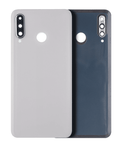 Huawei P30 Lite / Nova 4E Glasrückabdeckung Kameralinse Pearl White