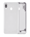 Back Cover with Camera Lens for Samsung Galaxy A20 (A205 / 2019) (Aftermarket Plus) (White)