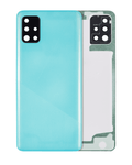 Backcover + Kameralinse Samsung Galaxy A51 4G Prism Crush Blue Plus