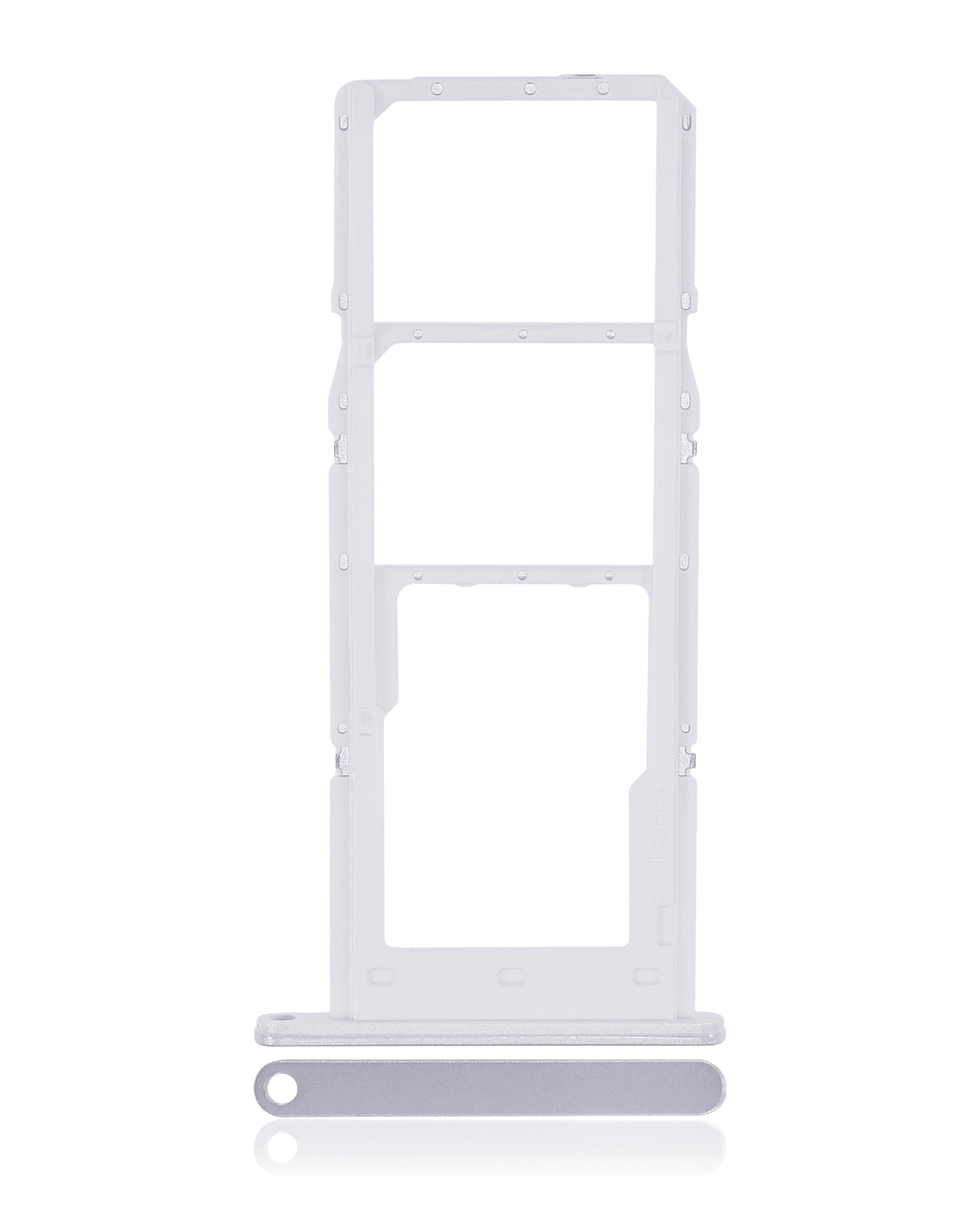Dual-SIM-Kartenfach für Samsung Galaxy M14 (M146 / 2023) Silber