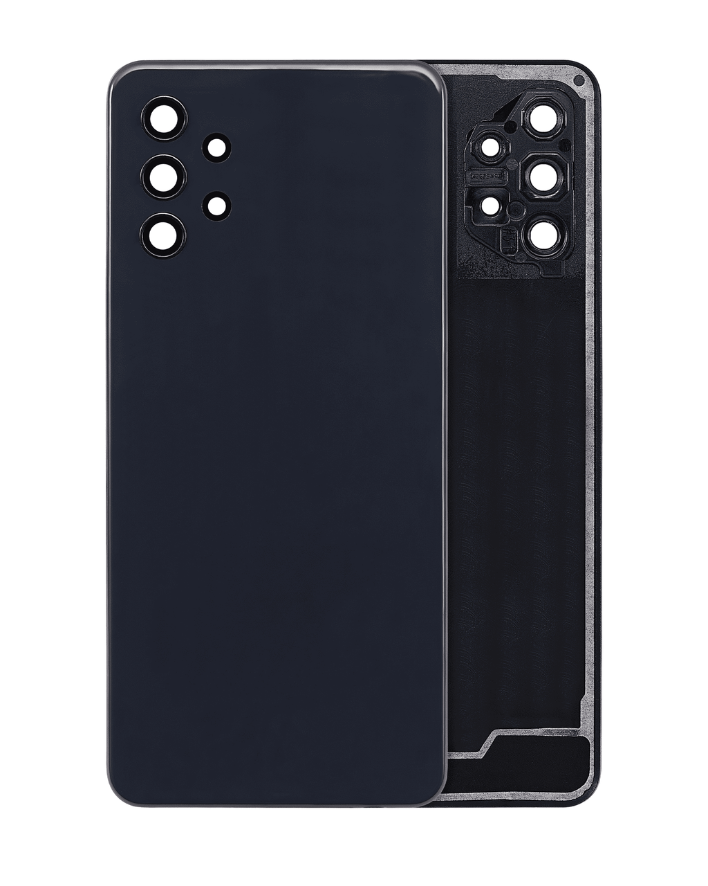 Backcover mit Kameralinse Samsung Galaxy A32 5G Aftermarket Plus Schwarz