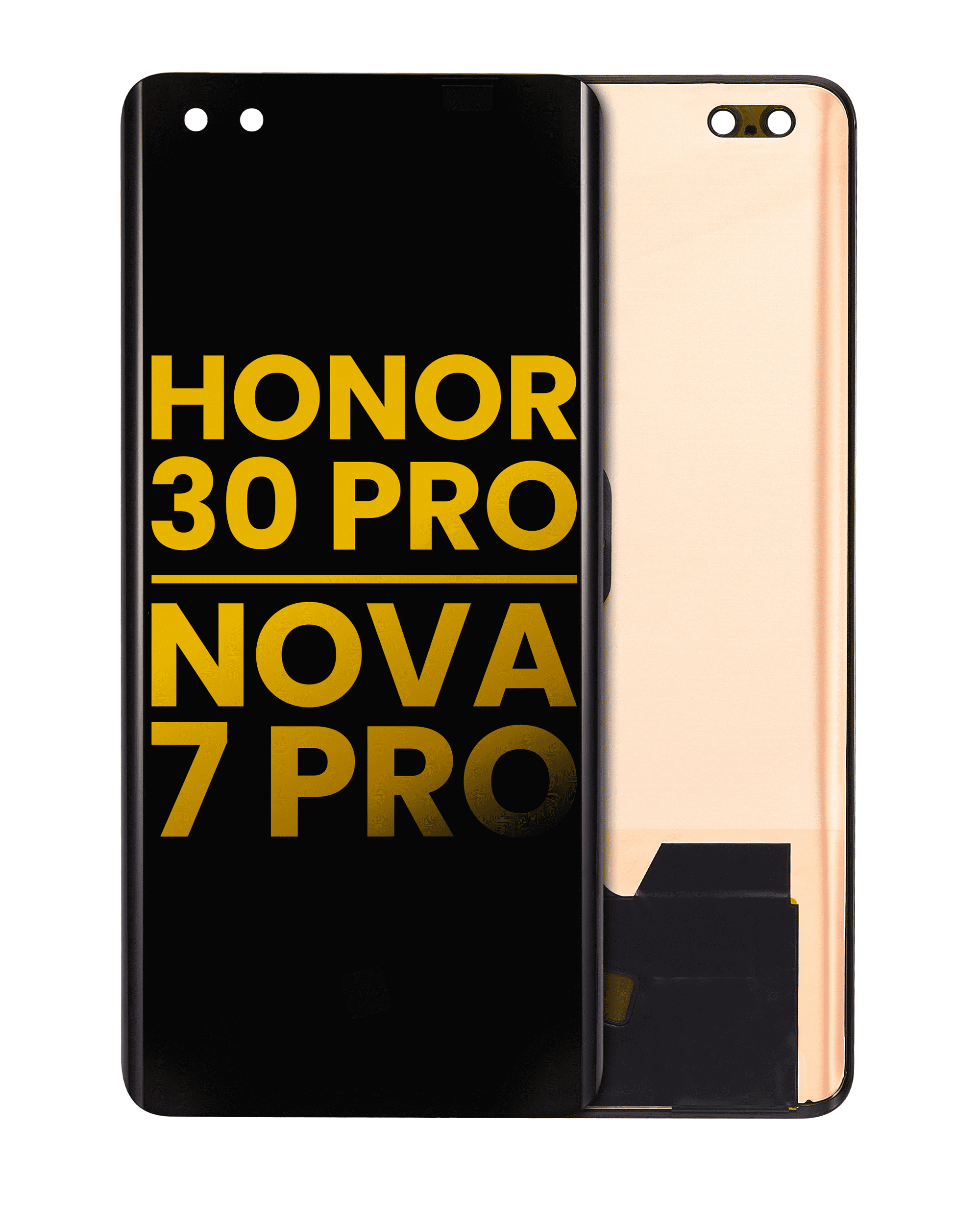 OLED Display without Frame for Honor 30 Pro / Huawei Nova 7 Pro (Refurbished) (all colors)