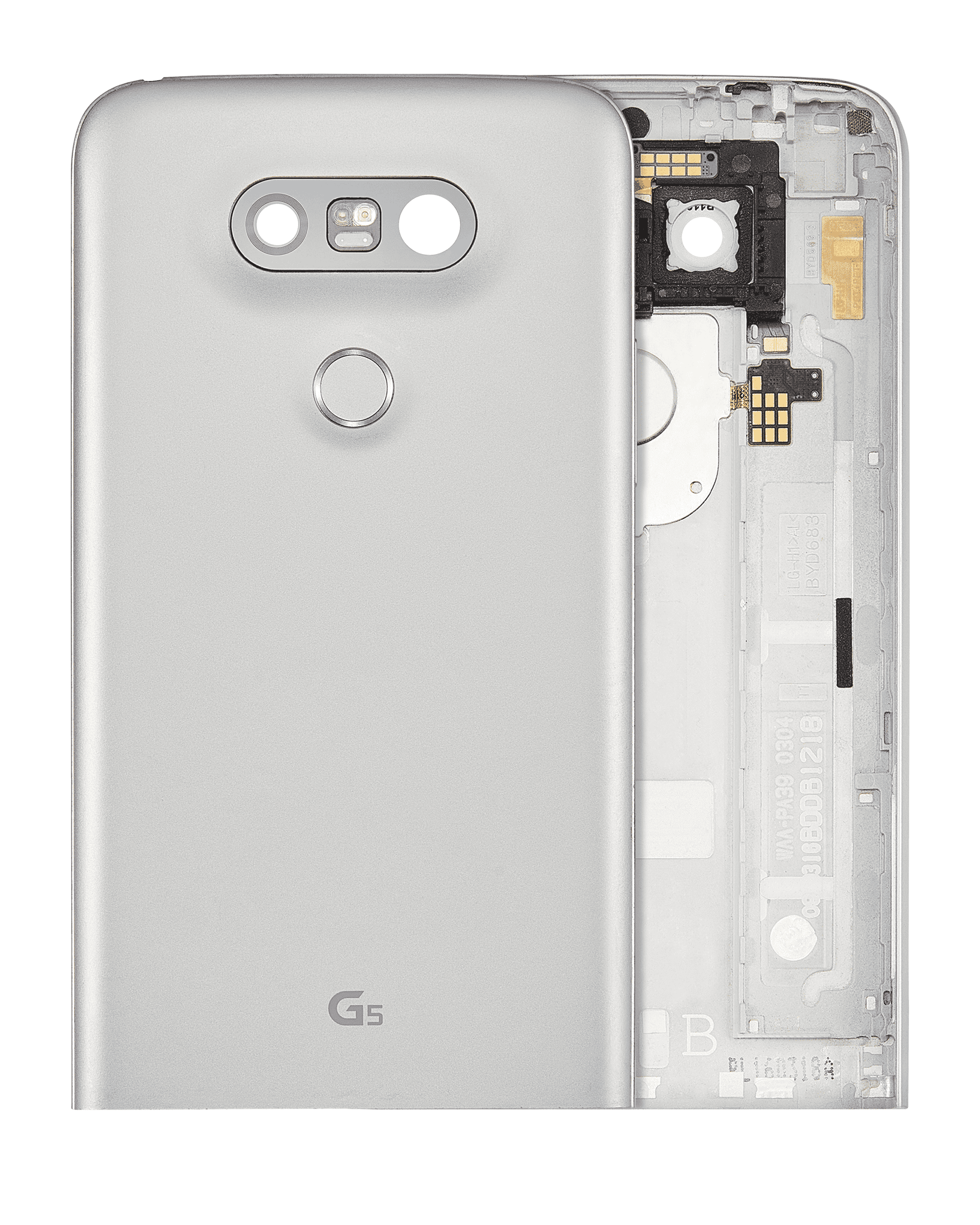 Back Cover for LG G5 (Generic) (Silver)