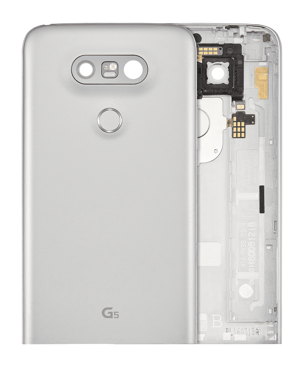 Back Cover for LG G5 (Generic) (Silver)