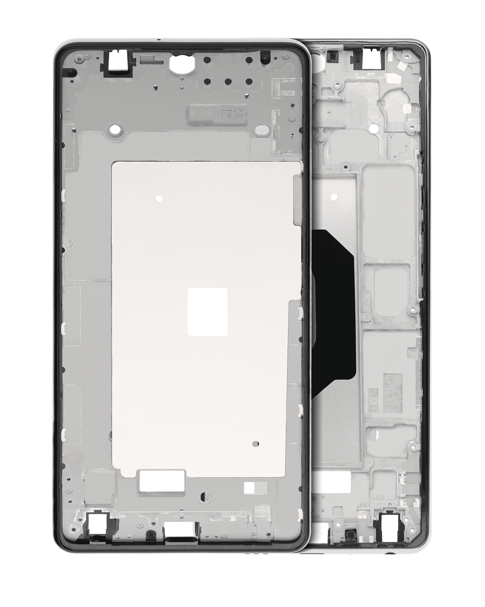 Mittelrahmen für LG Stylo 6 (Schwarz)