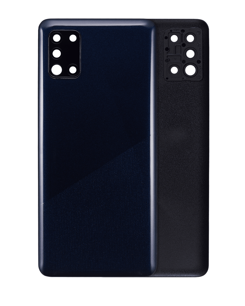 Backcover mit Kameralinse Samsung Galaxy A31 Prism Crush Blue Aftermarket