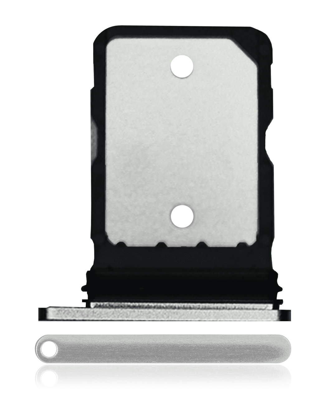 SIM-Kartentray für Google Pixel 8a (Original OEM) (Porcelain)