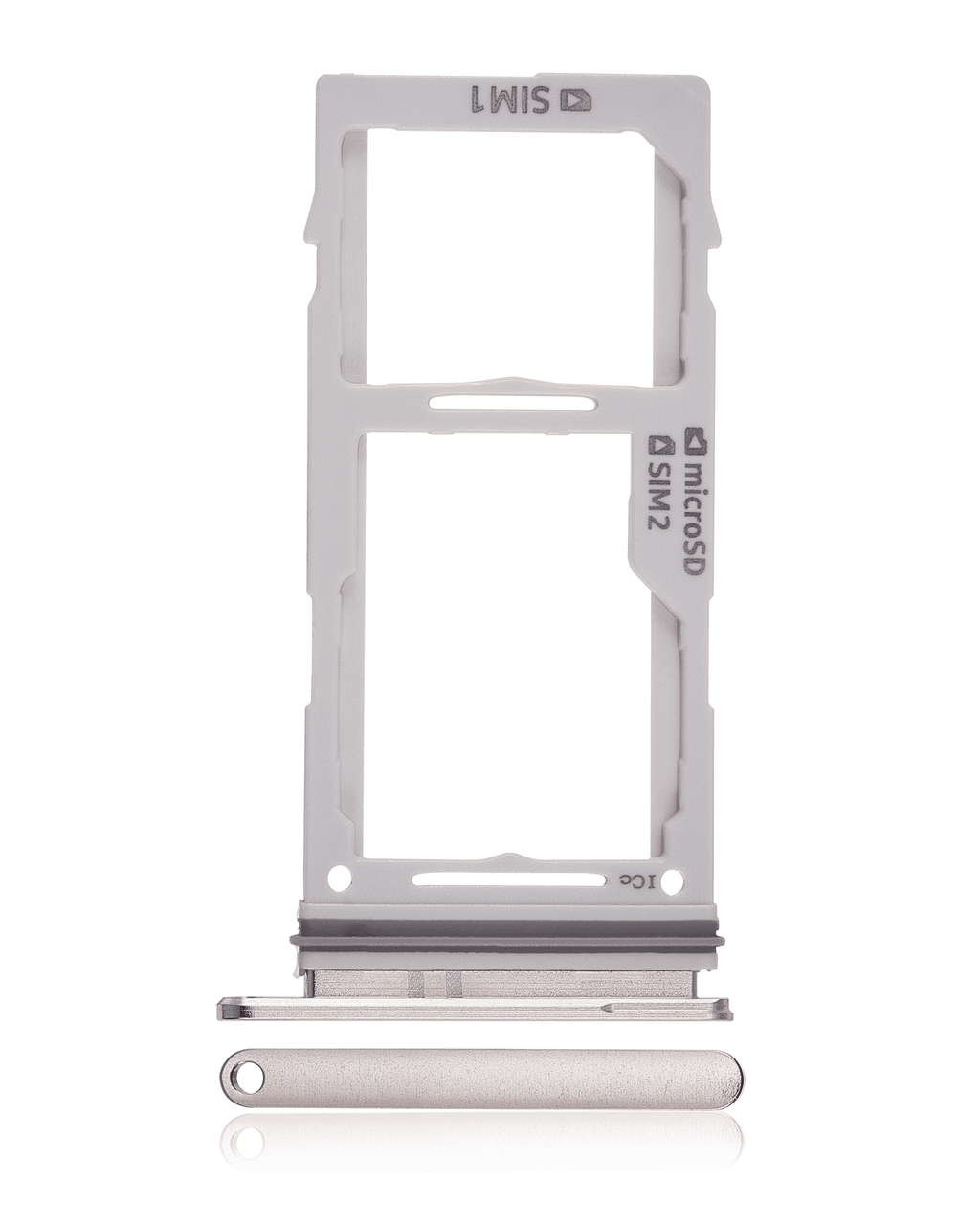 Dual SIM Card Tray for Samsung Galaxy S10 / S10 Plus / S10E (Rose Gold)