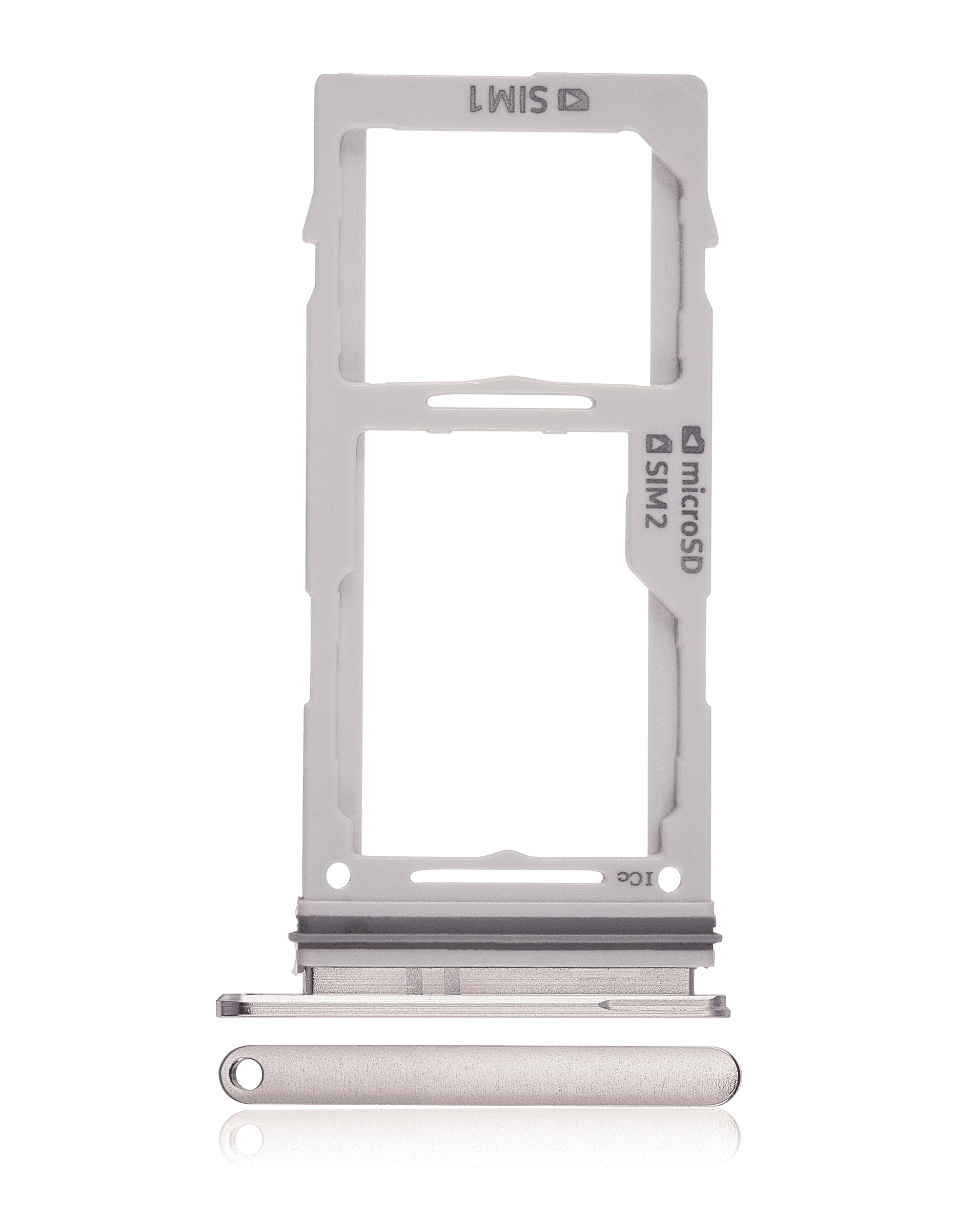 Dual SIM Card Tray for Samsung Galaxy S10 / S10 Plus / S10E (Rose Gold)