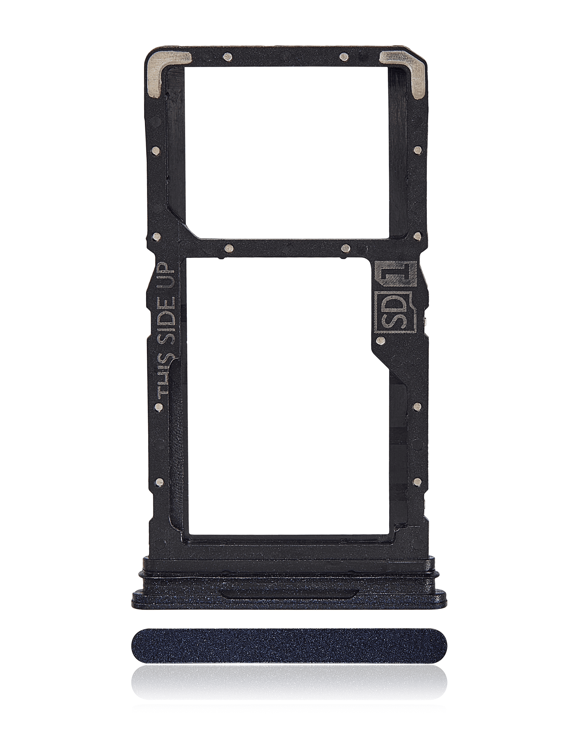 Single-SIM-Kartenfach für Motorola Moto G84 (XT2347 / 2023) – Midnight Blue