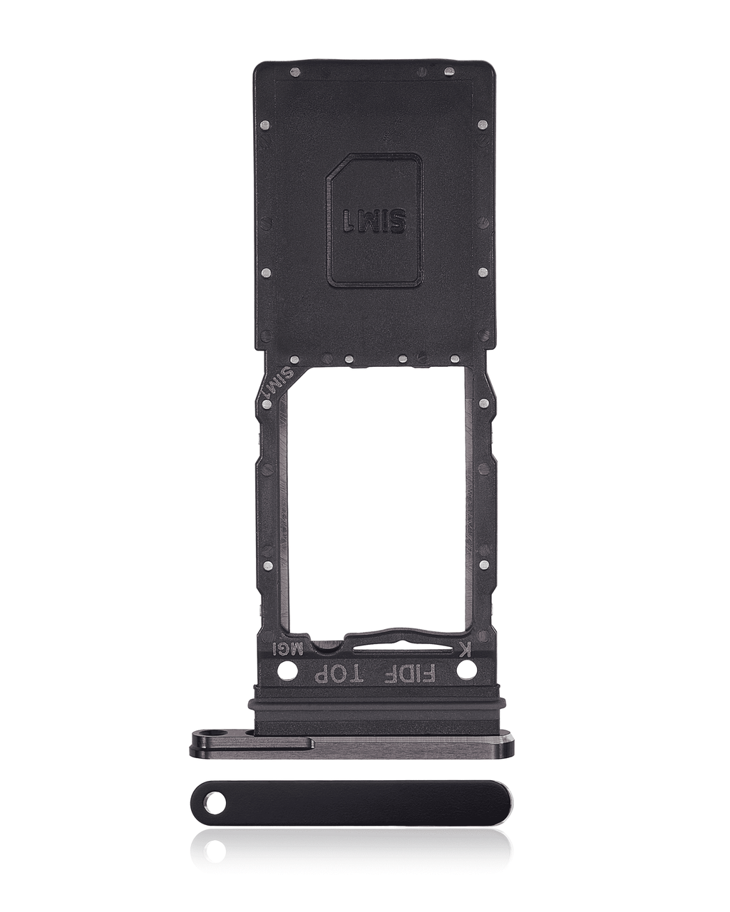 Single SIM Card Tray for Samsung Galaxy Z Fold 5 (F946) (Phantom Black)