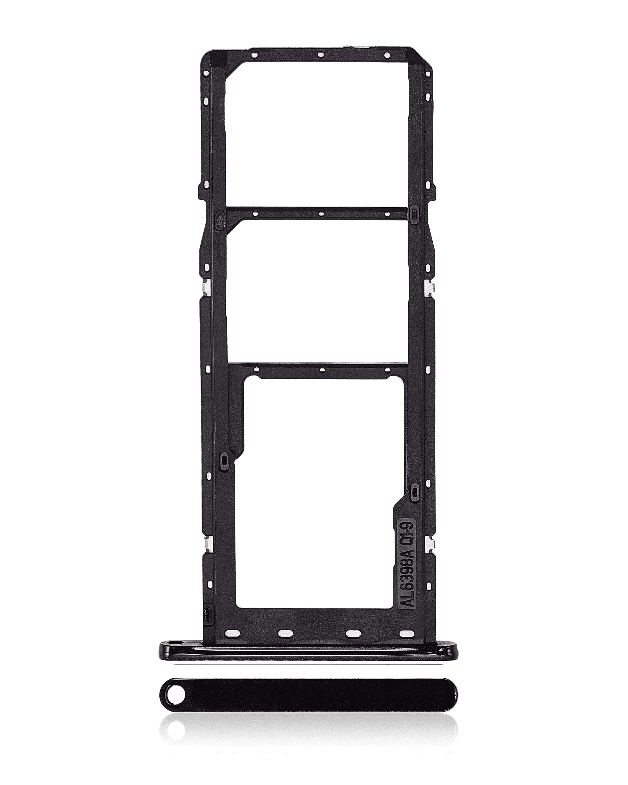 Dual-SIM-Kartenfach für Samsung Galaxy A04E (A042 / 2022) (Schwarz)
