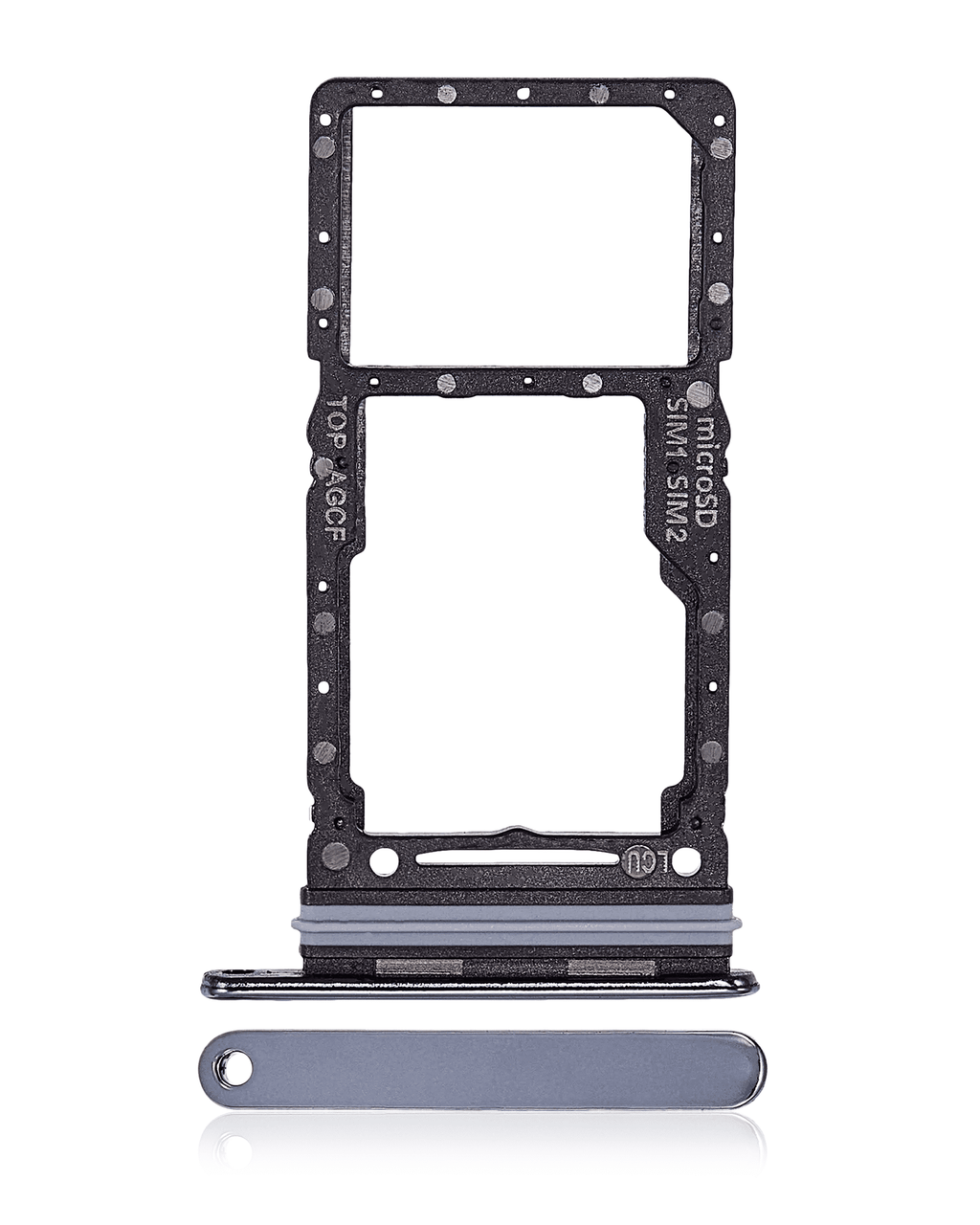 Dual SIM Card Tray for Samsung Galaxy A73 5G (A736 / 2022) (Gray)