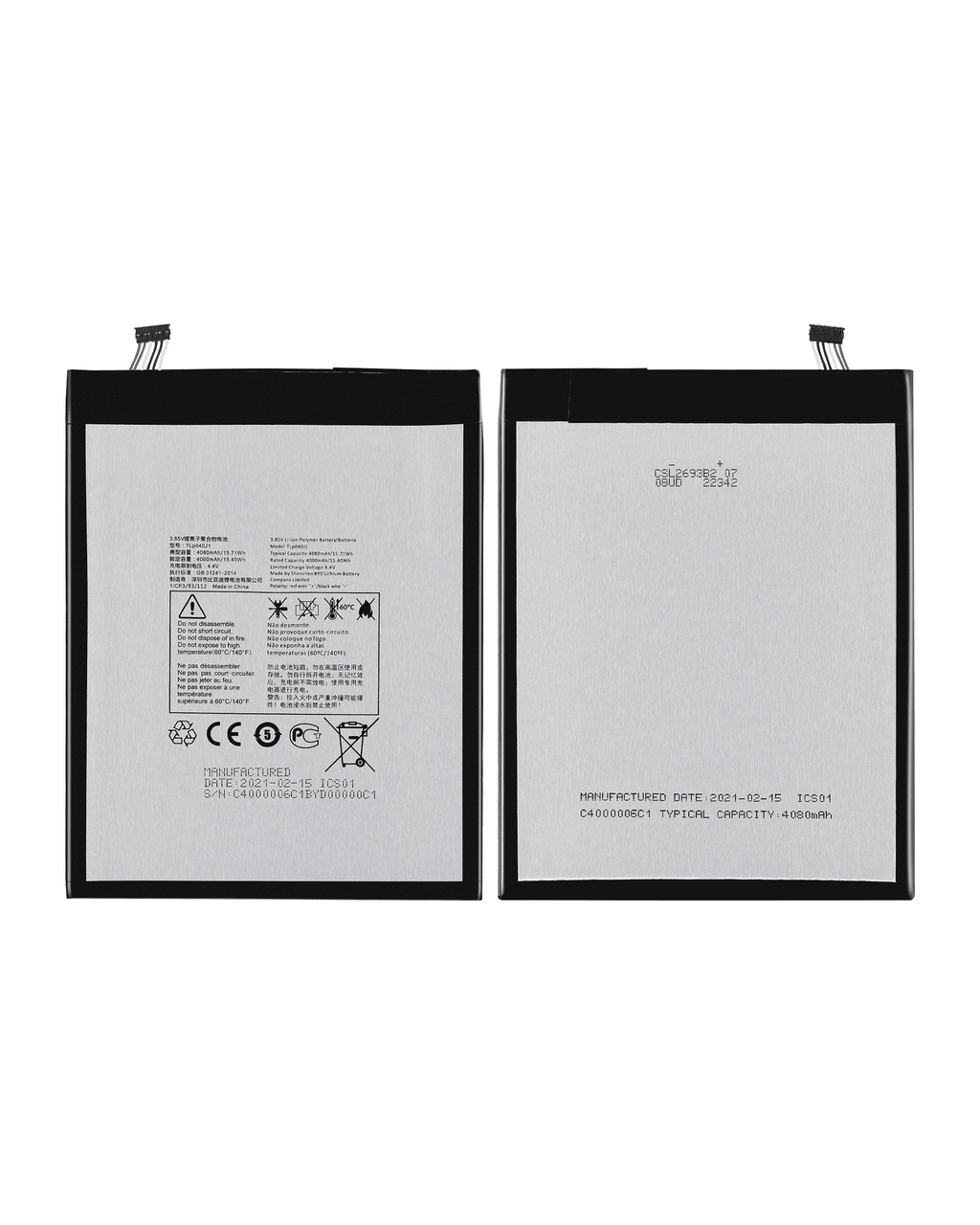 Ersatzakku für Alcatel A30 Tablet 9024W (TLp040J1)