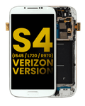 OLED-Display mit Rahmen für Samsung Galaxy S4 Weiß (Refurbished)