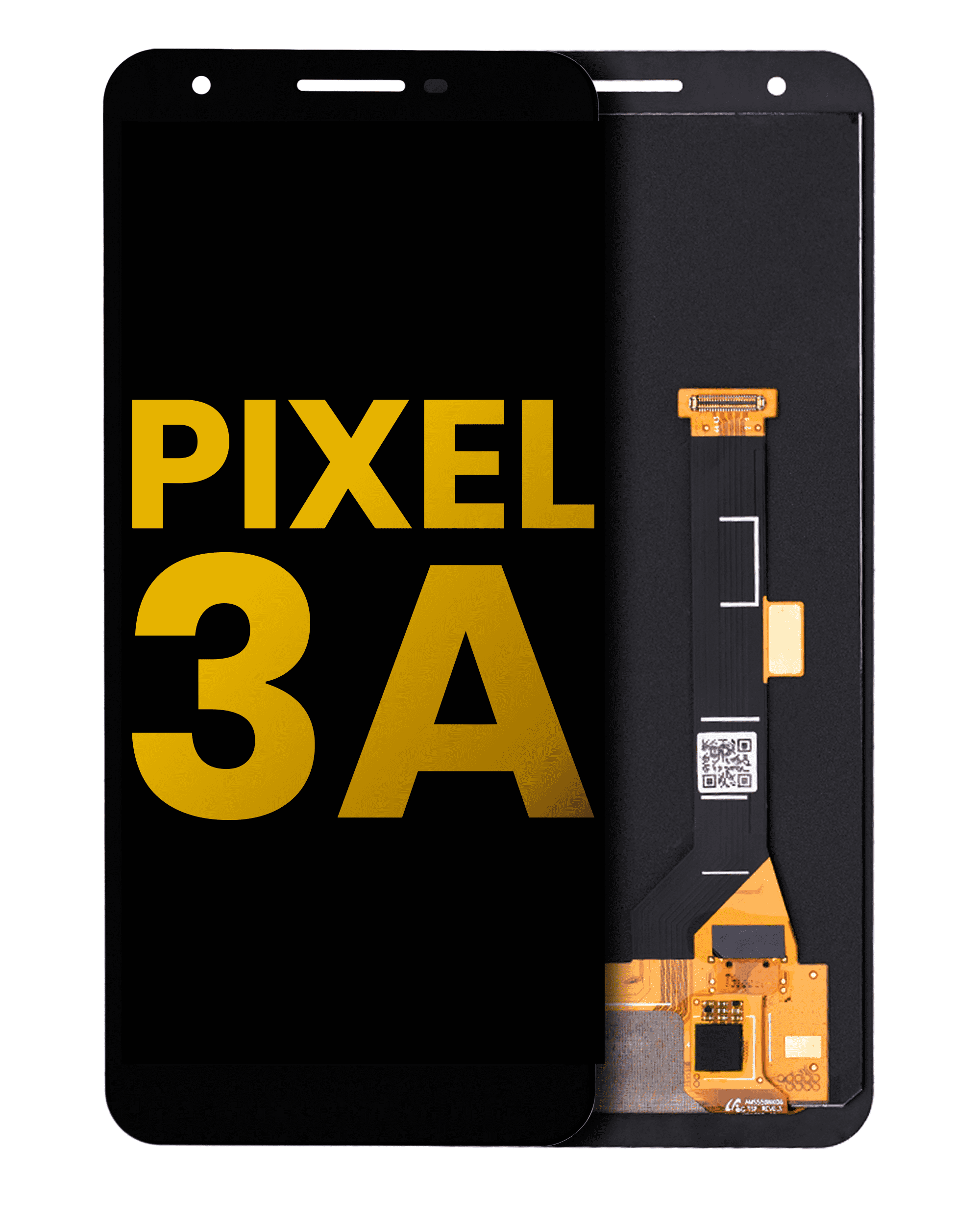 OLED Display without Frame for Google Pixel 3a (Refurbished) (All Colors)