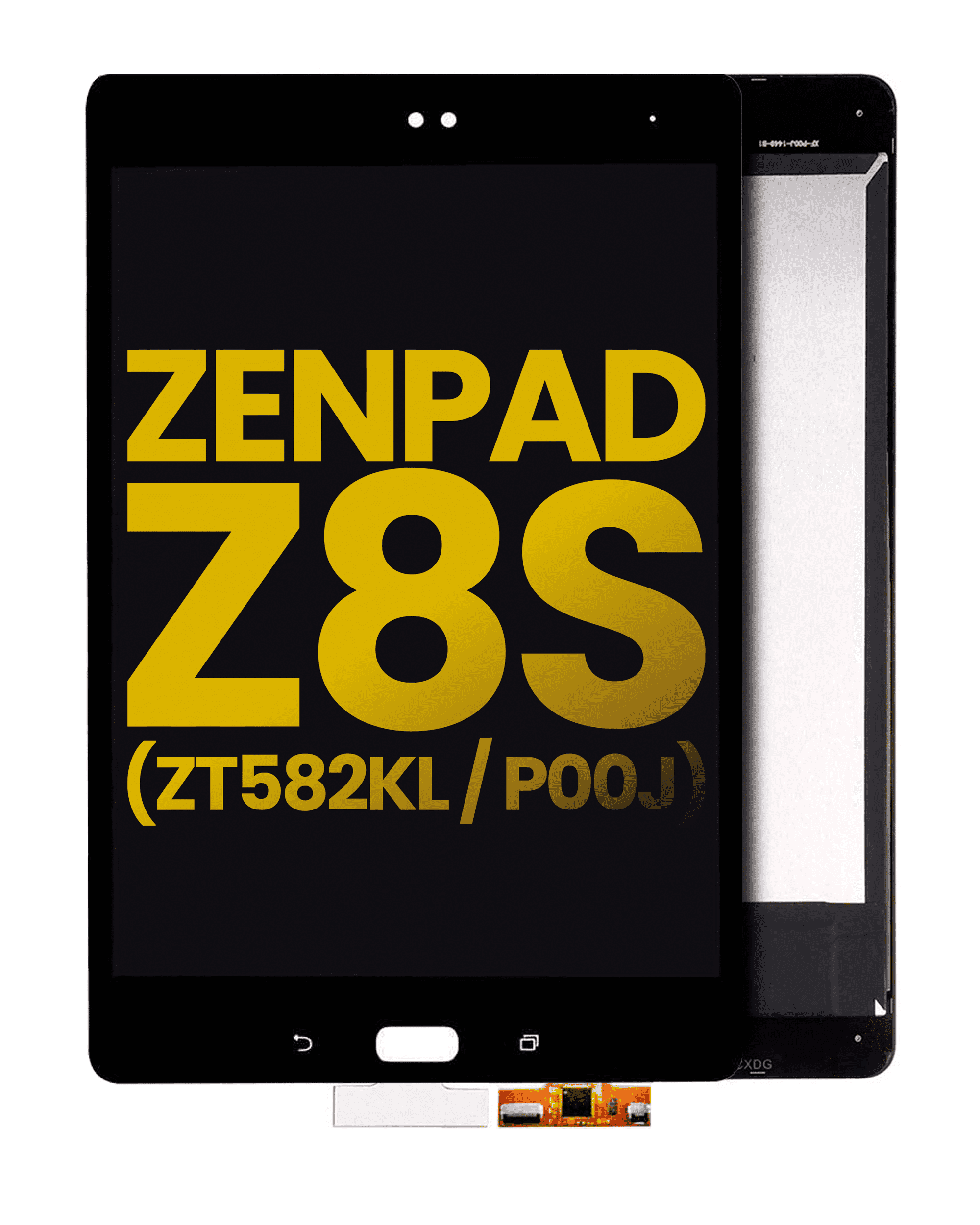 LCD Display without Frame for Asus ZenPad Z8S (ZT582KL / P00J) (Refurbished) (Black)