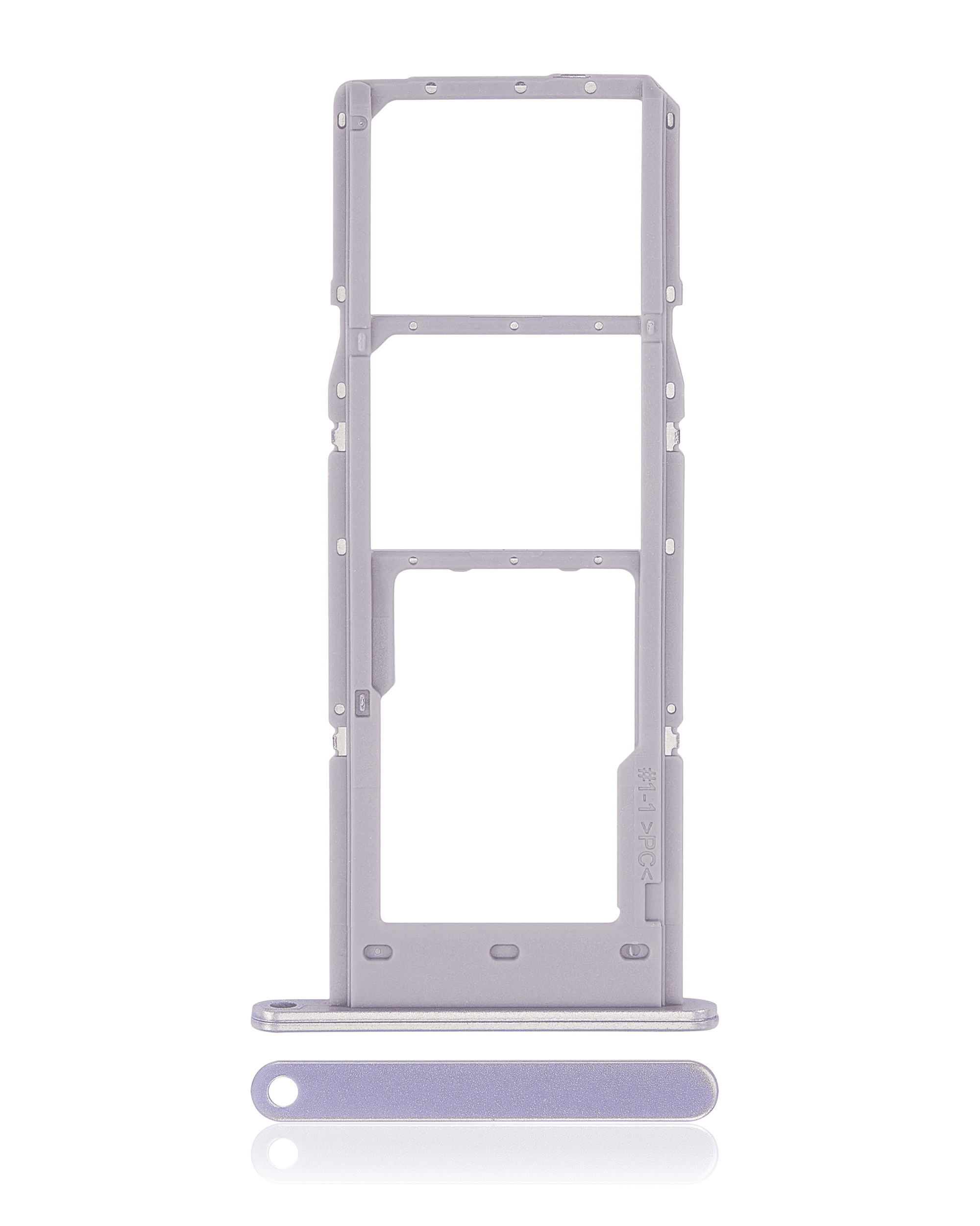 Dual-SIM-Kartenfach für Samsung Galaxy A14 5G (A146F / 2023) (Silber)