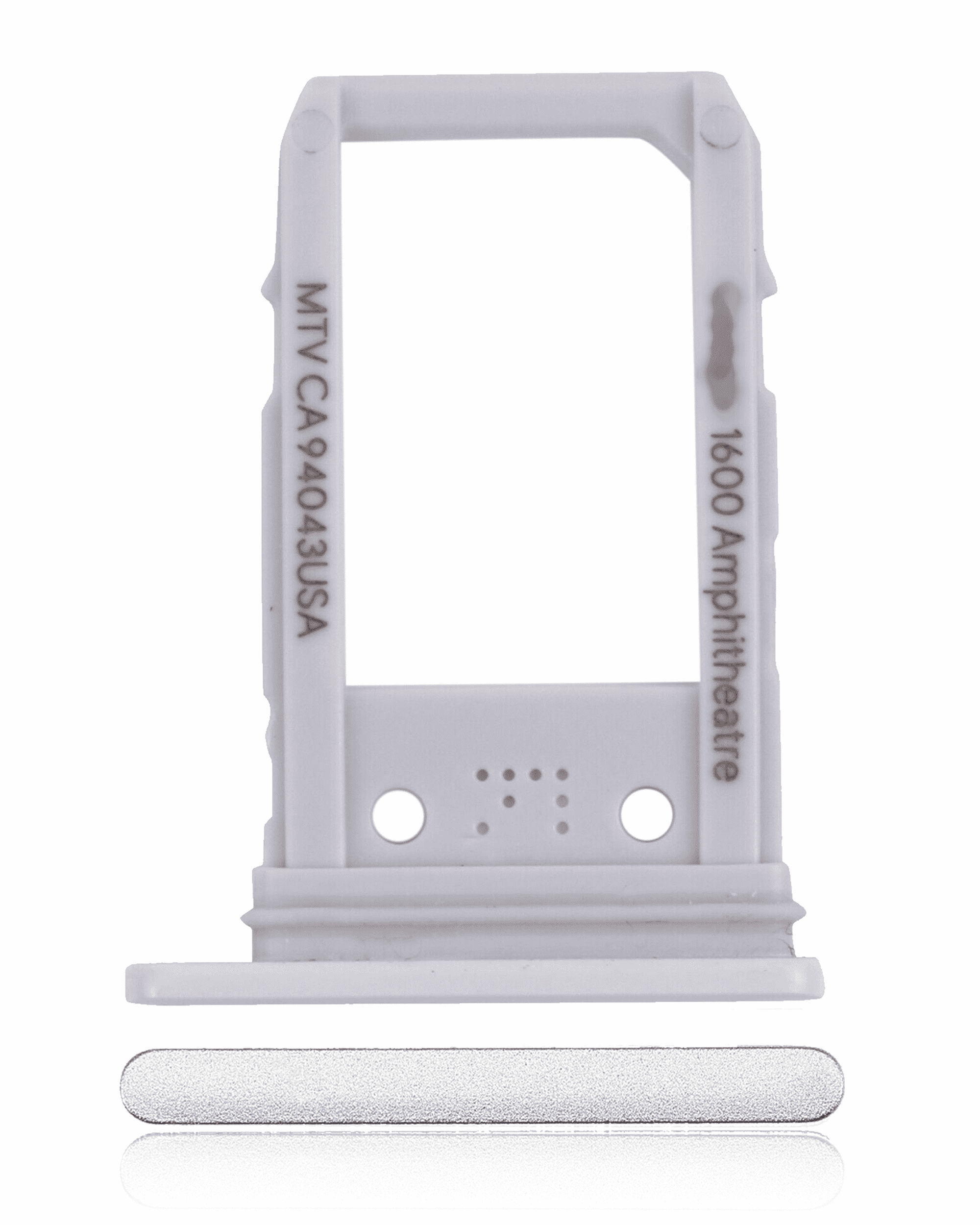 SIM Card Tray for Google Pixel 3a (Clearly White)