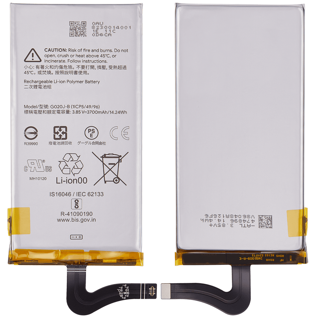 Replacement battery for Google Pixel 4 XL (G020J-B)