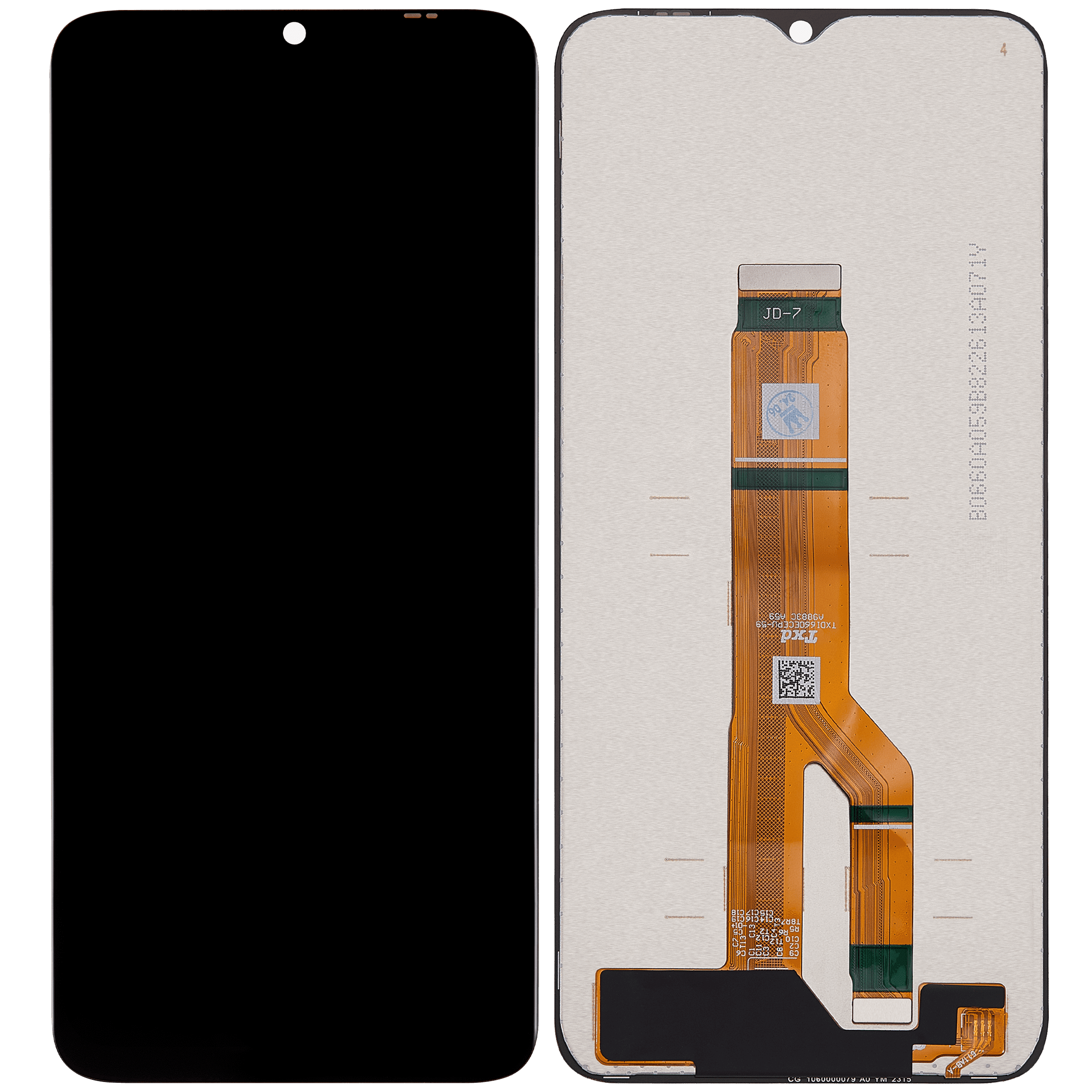 LCD Display without Frame for Honor X6B (Refurbished) (All Colours)