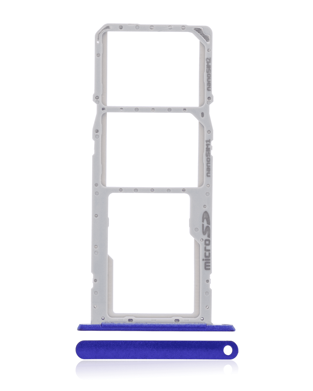 Dual SIM Card Tray for LG K22 (2020) (Blue)