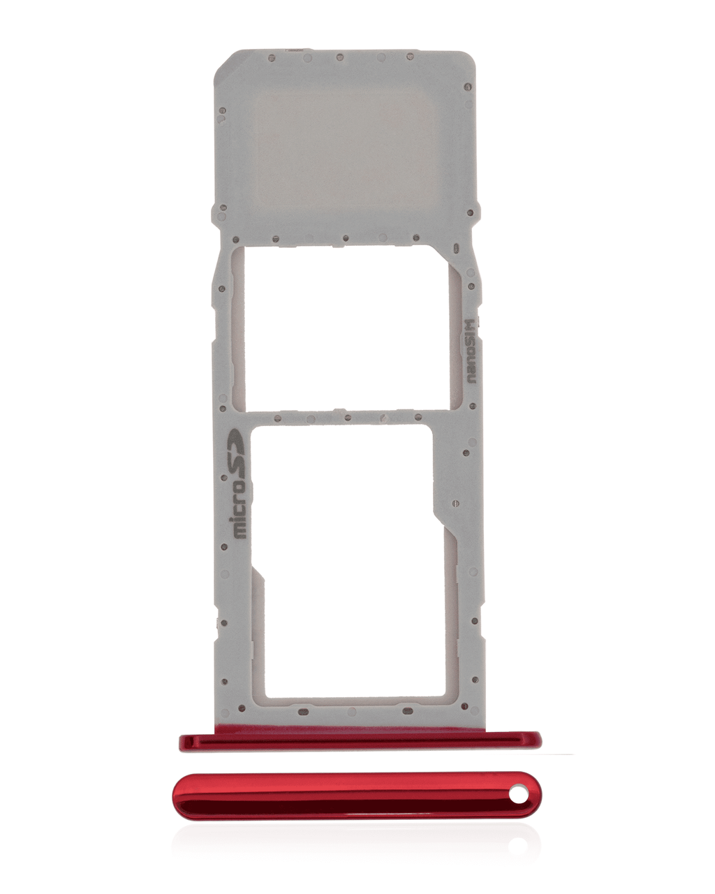 Single SIM-Kartenfach für LG K22 (2020) (Rot)