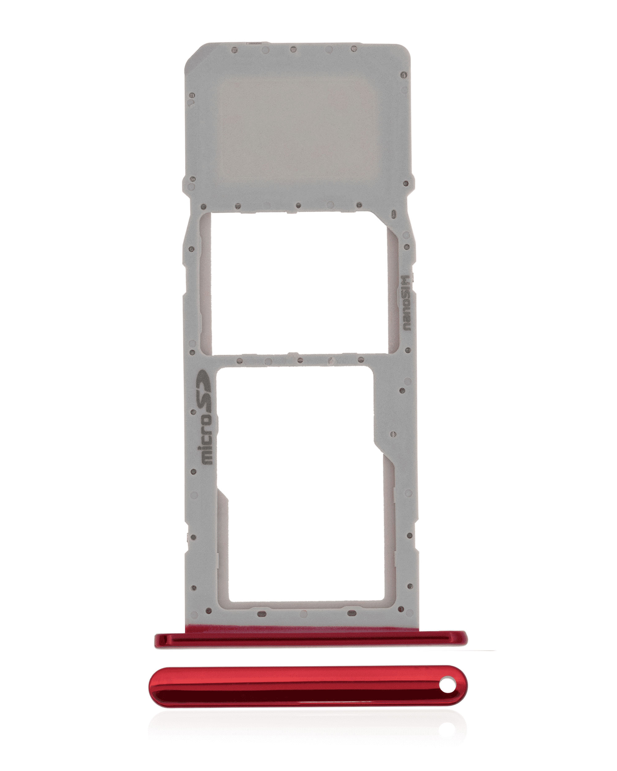 Single SIM-Kartenfach für LG K22 (2020) (Rot)