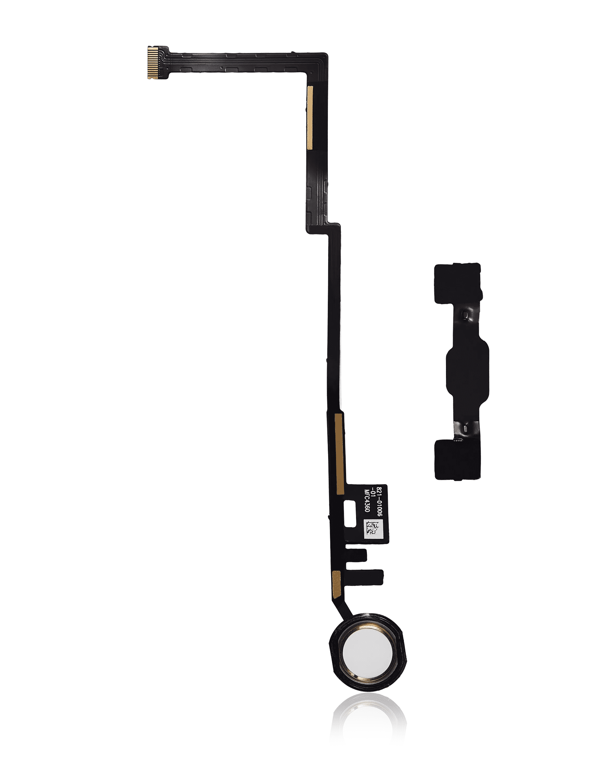 Home Button Flex Cable for iPad 5 (2017) / iPad 6 (2018) (Aftermarket Plus) (Rose Gold)