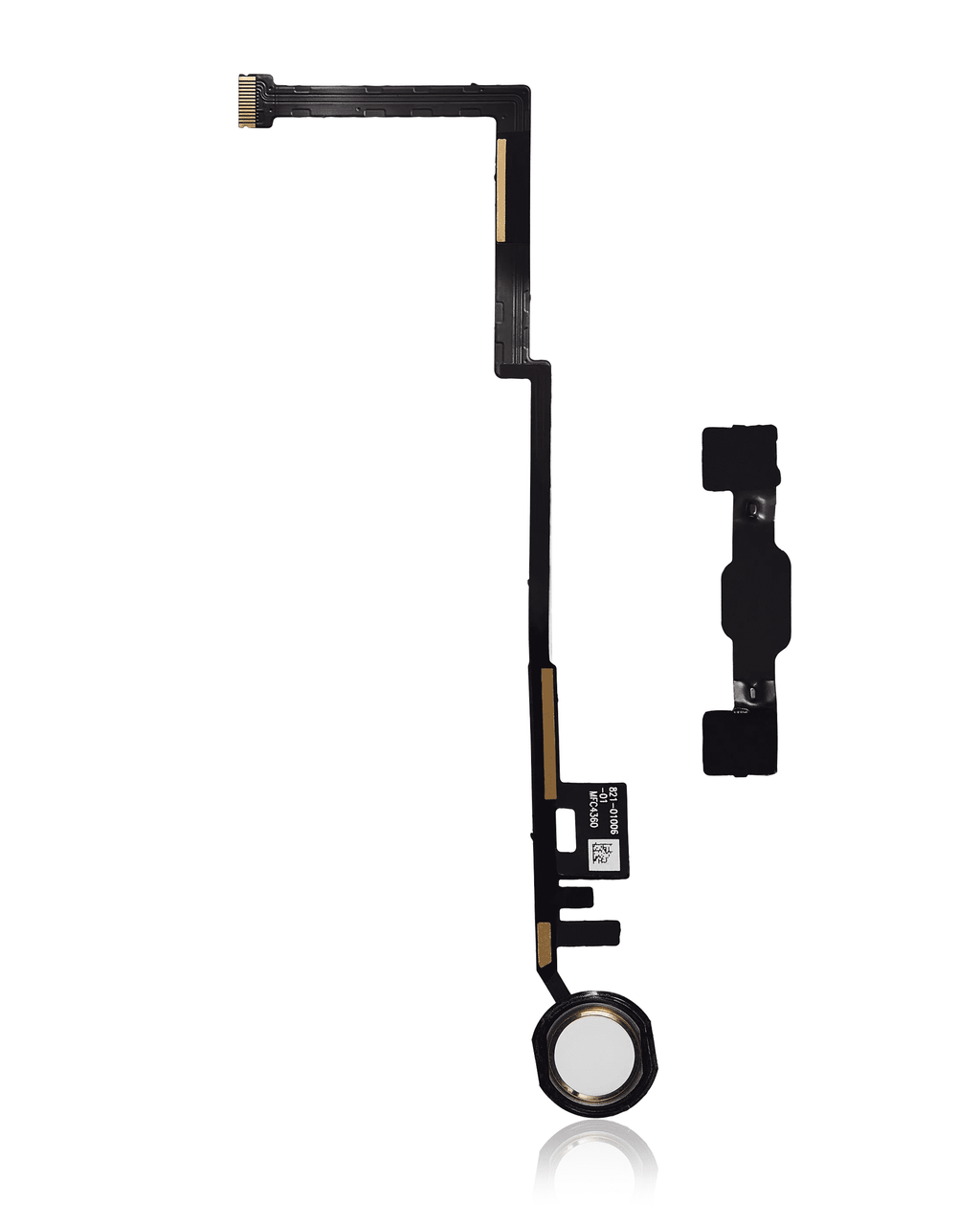 Home Button Flex Cable for iPad 5 (2017) / iPad 6 (2018) (Aftermarket Plus) (Rose Gold)