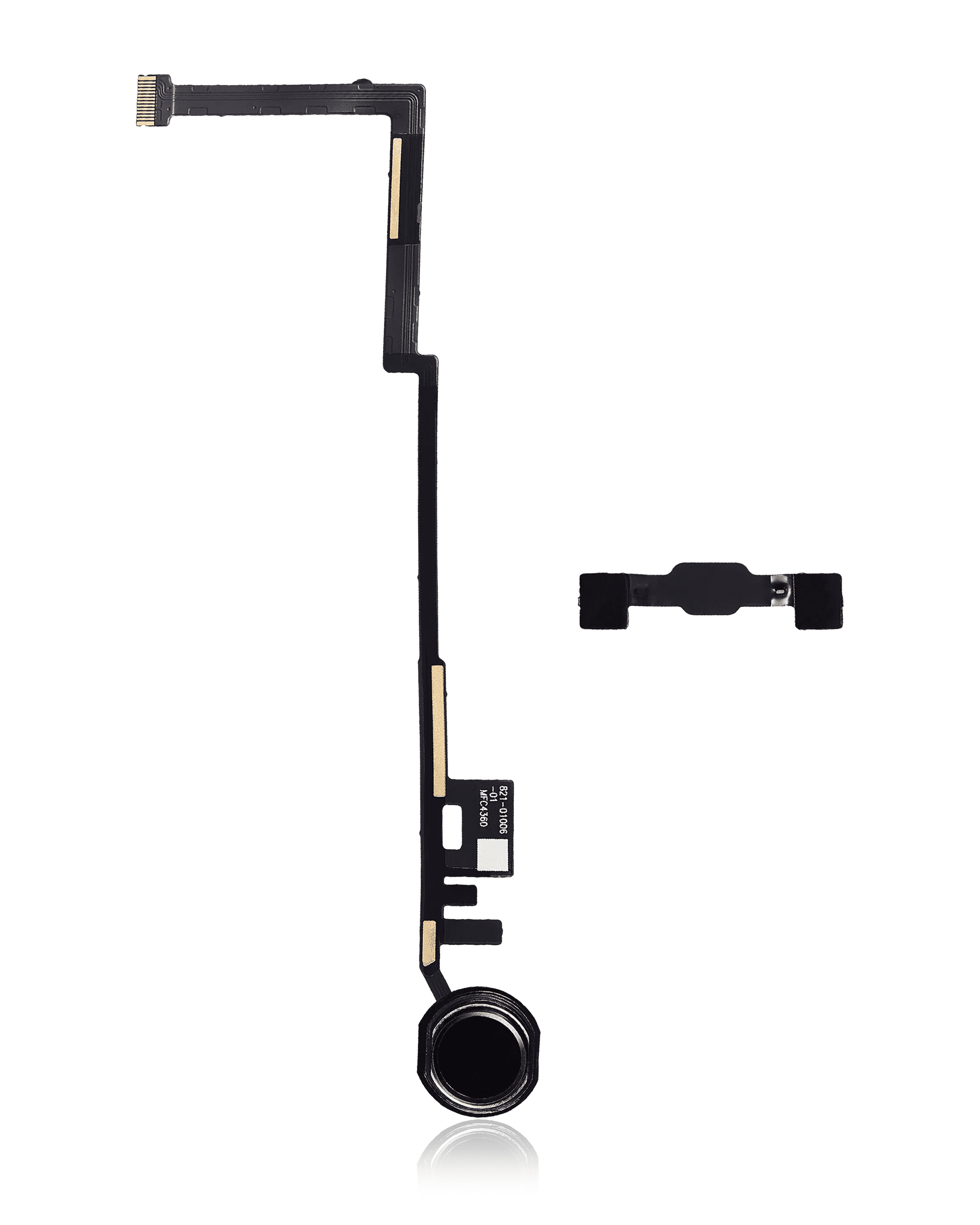 Home-Button-Flexkabel für iPad 5/6 (2017/2018) (Aftermarket+) (Schwarz)