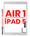 Digitizer für iPad Air 1/5 Weiß Home-Button vorinstalliert XO7