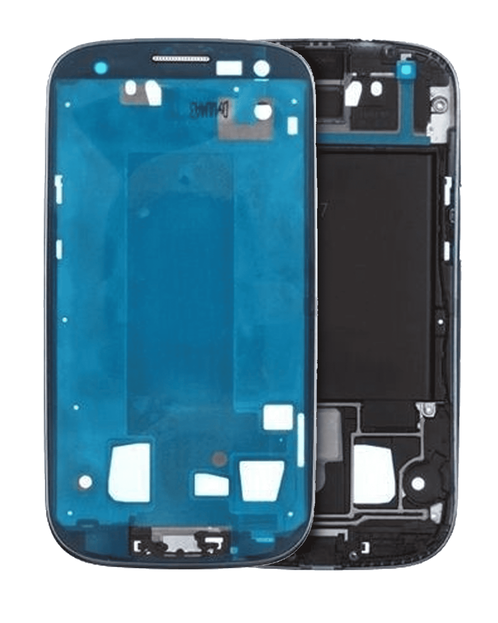 LCD-Rahmen für Samsung Galaxy S3 (AT&T / T-Mobile) (I747 / T999) (Blau)